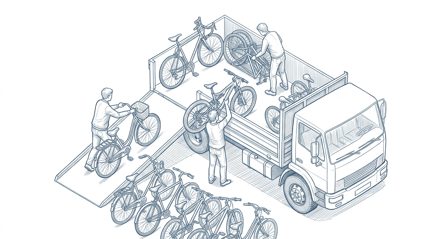 Fahrradverwertung - alte Fahrräder verkaufen, spenden oder entsorgen