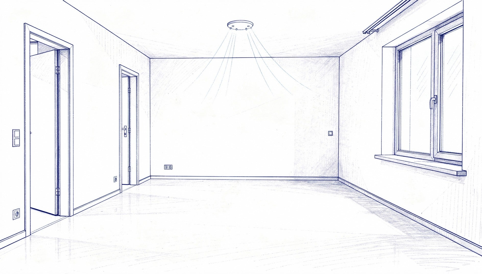 Messiewohnungsräumung - geräumte Wohnung nach professioneller Räumung