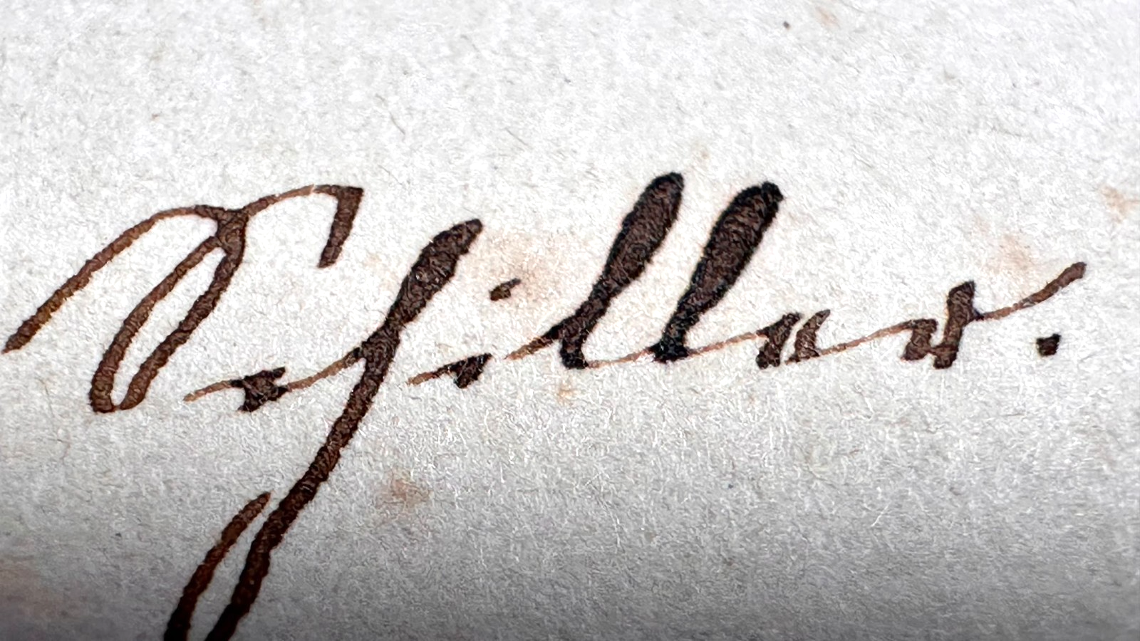 Friedrich von Schiller – historische Radierung mit Tintenunterschrift3