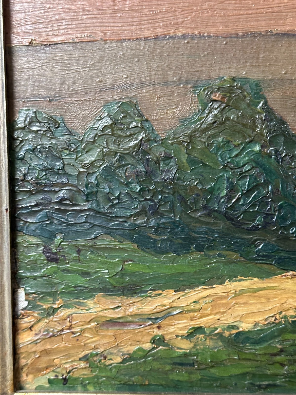 Reiner Wagner - Öl auf Platte - bayrisches Alpenvorland - signiert - gerahmt7