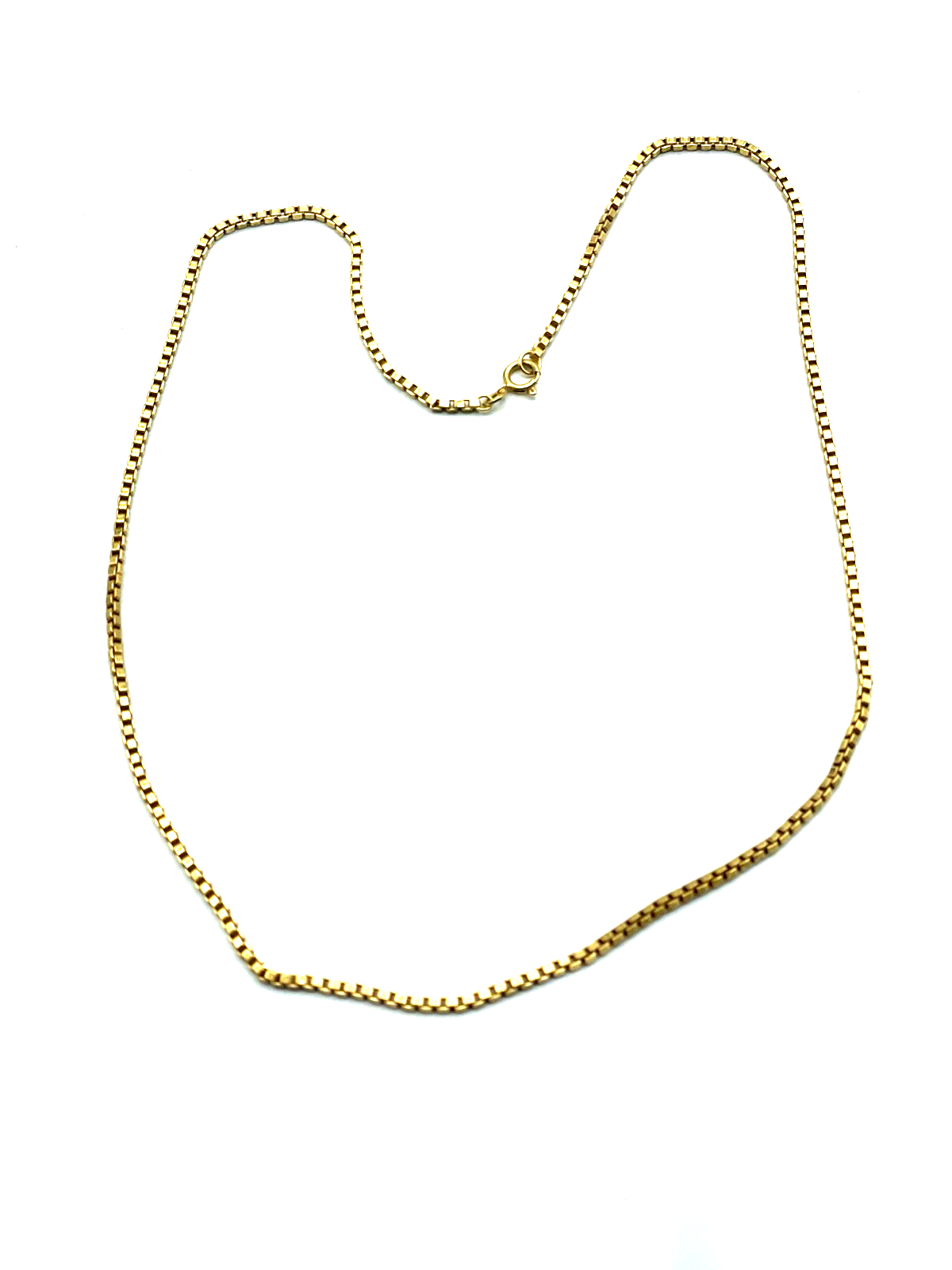 750 Gold 18 K Halskette Venezianer Kette Juwelier L 51 cm B 2 mm unisex gepflegt4