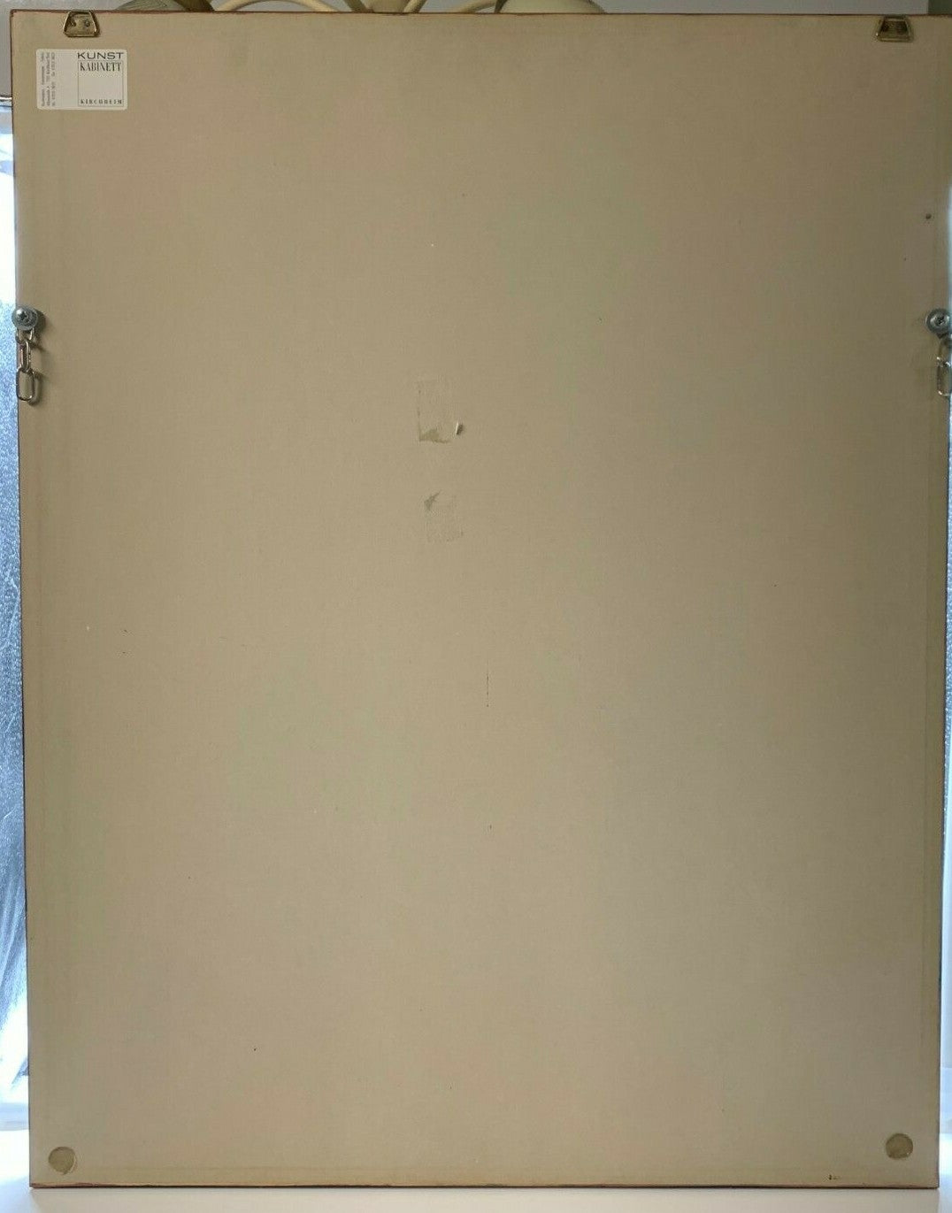 Jorge Ponce 1934-2012 - Öl auf Leinwand - gerahmt Passepartout - Expressionismus5