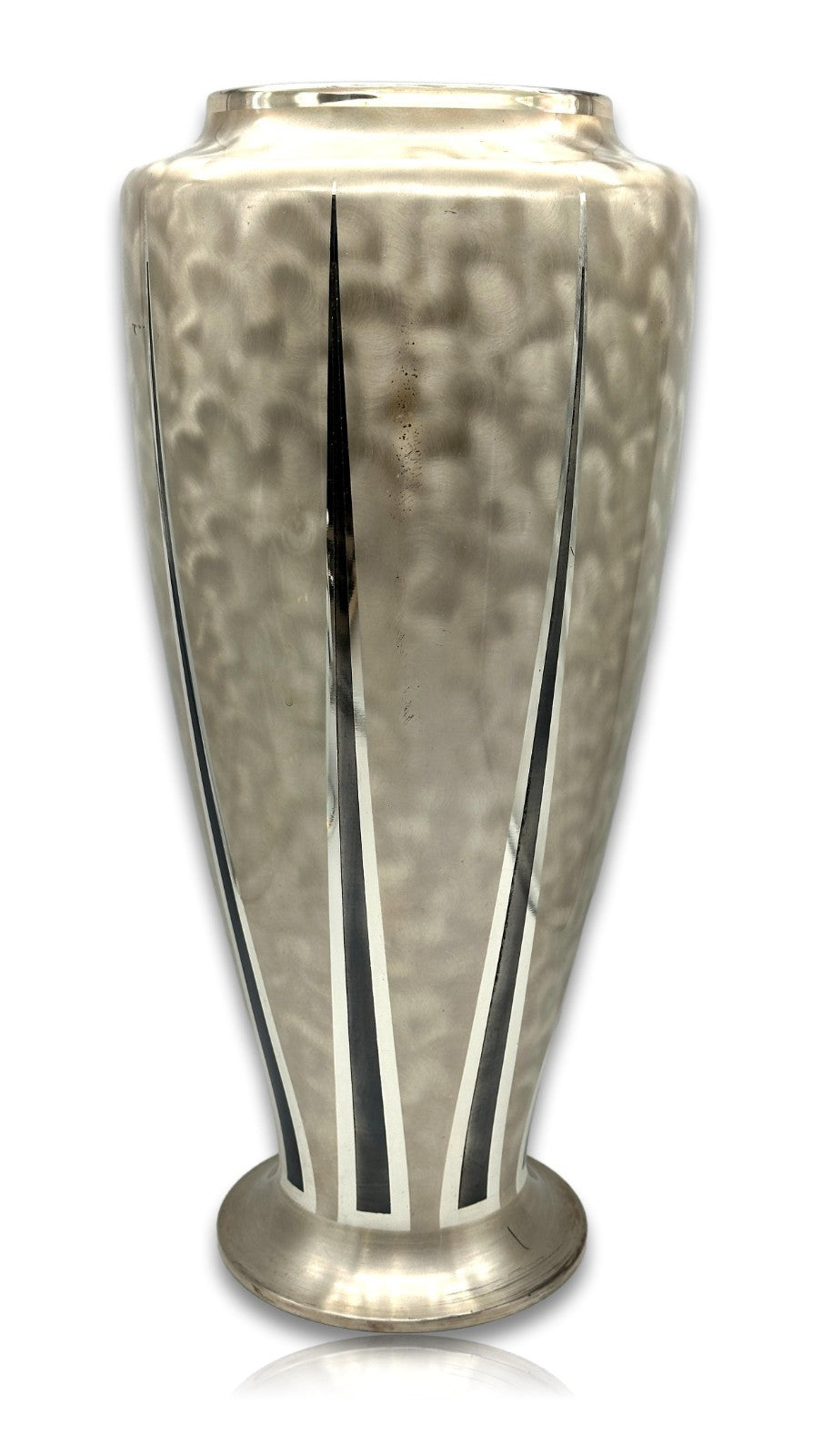 WMF Ikora - Vase 50 cm (XXL) - Art Déco 30er Jahre - Streifendekor - SELTEN! RAR2