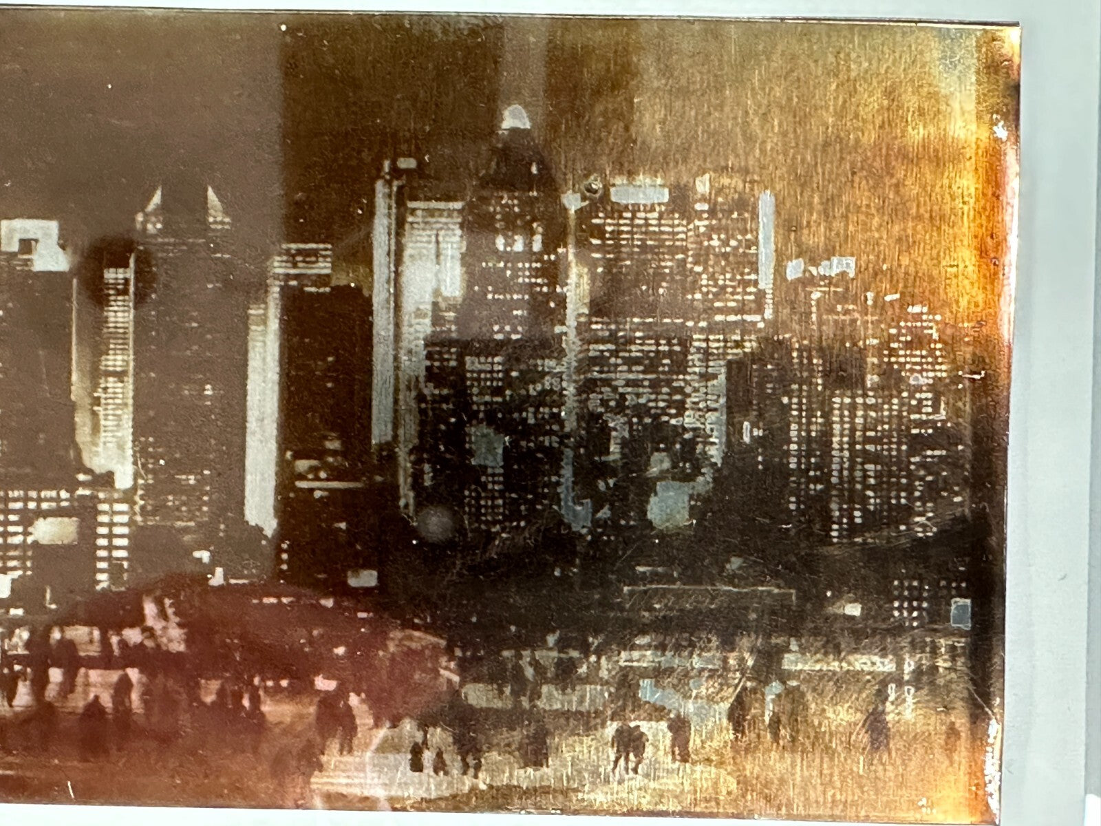 Przemek Zajfert - Heliographie - New York 2016 - signiert - gerahmt Passepartout9