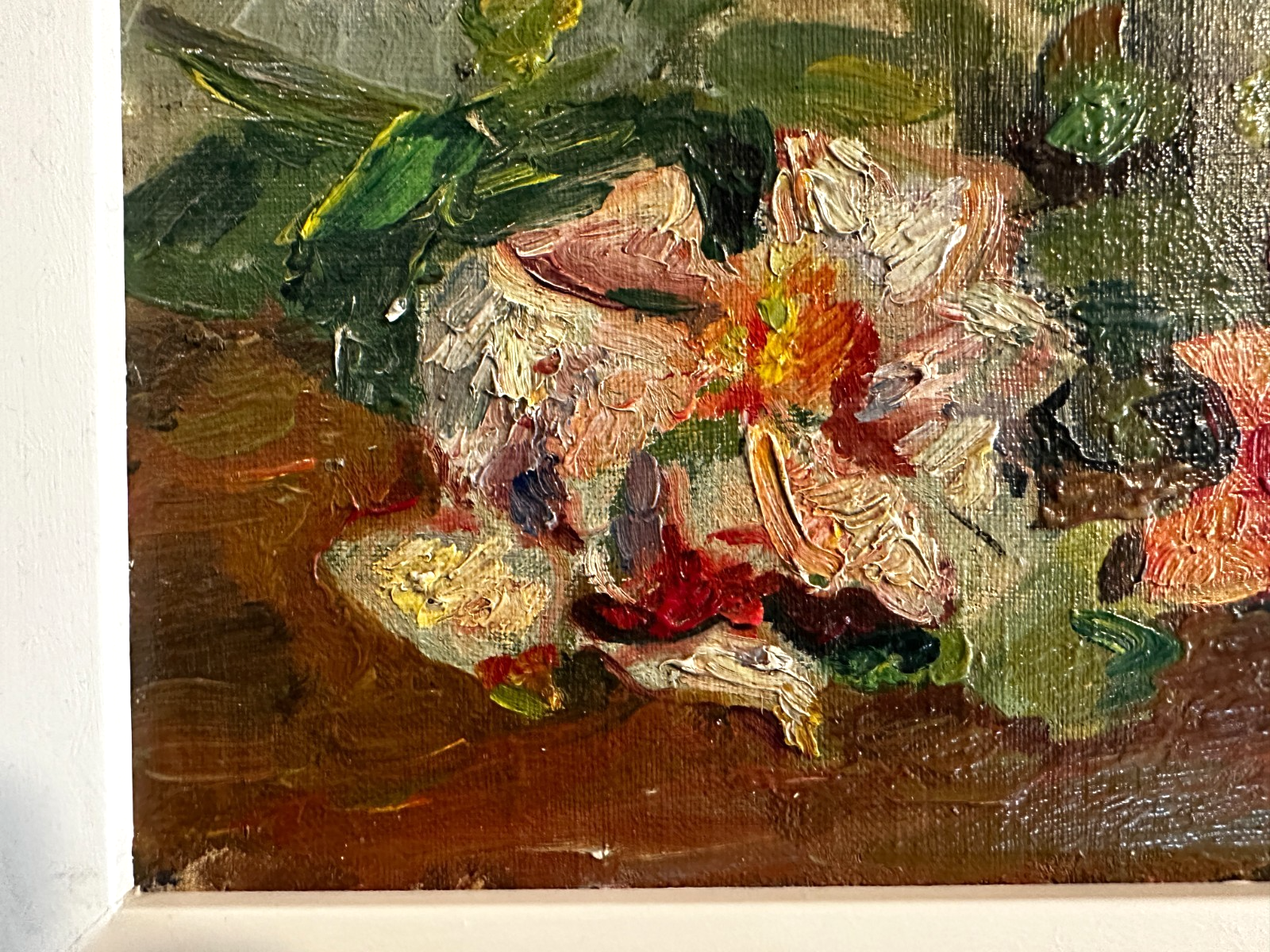 Helmut Baumann 1894-1978 – Blumenstillleben - 1966 - Öl auf Masonit - signiert5