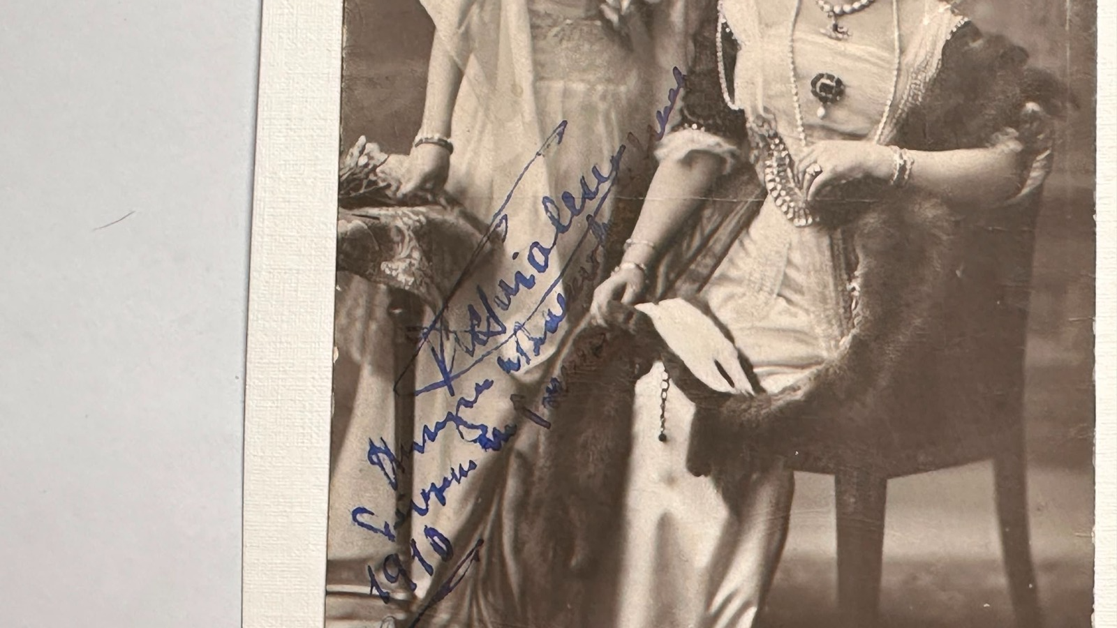 Viktoria Luise von Preußen - Autogramm 1910 Foto - Kaiserin Auguste Viktoria2