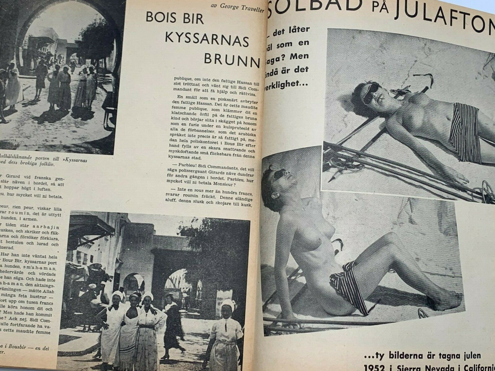 KAVALKAD 1952-1953 - Sammelband gebunden - Pin up Girls - schwedisches Magazin9