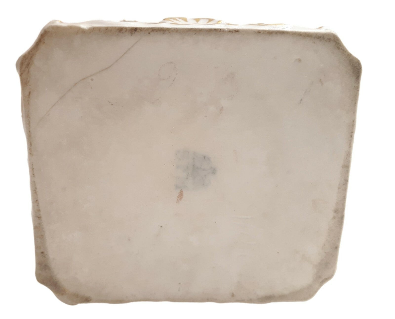 Biedermeier 1850 - Karaffe Stopfen Flasche - Schumann Porzellan Berlin - Blumen8