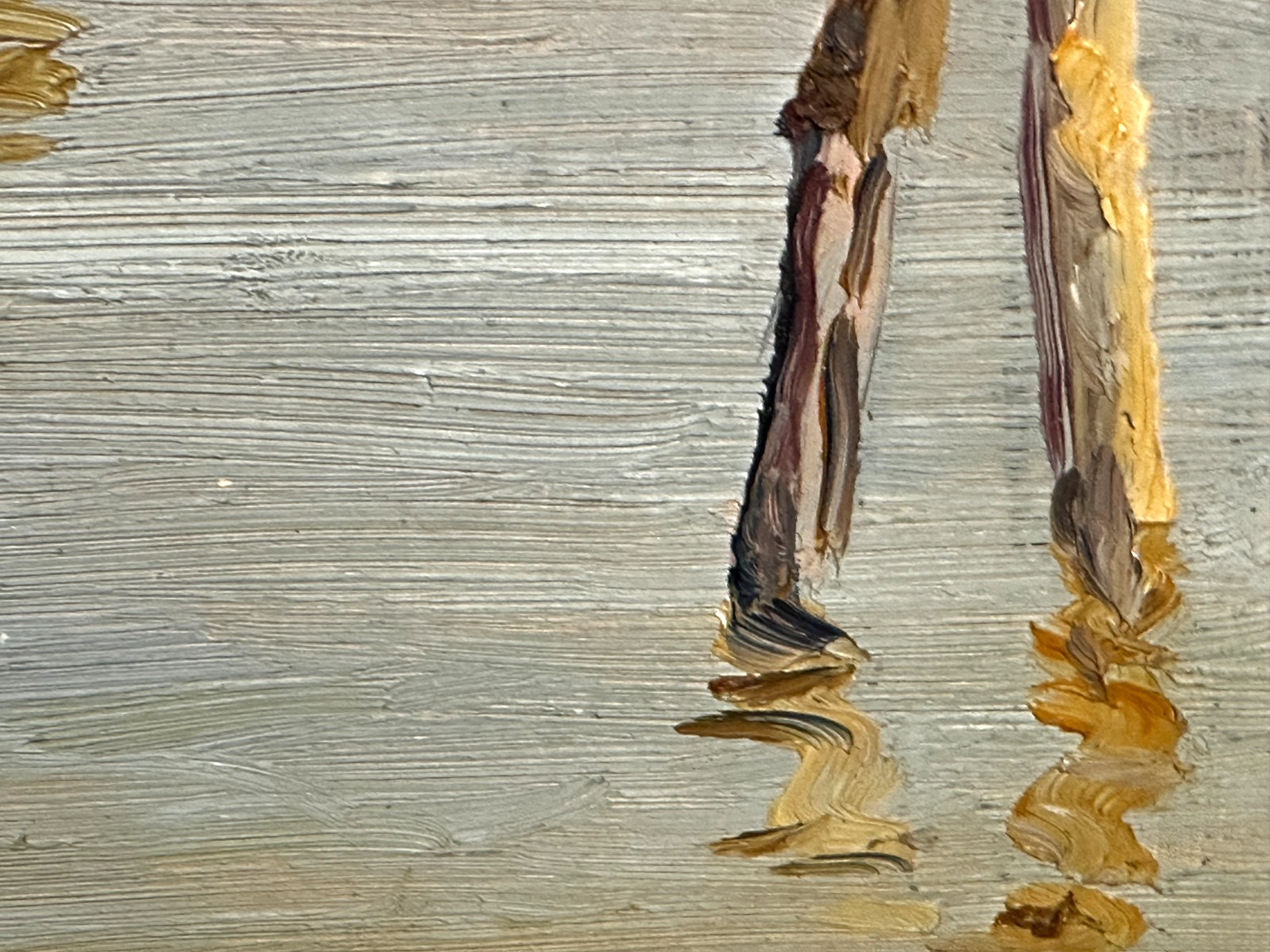 Paul Ernst Wilke 1894–1972 - Ölbild "Auf der Unterweser" - Segelboote - gerahmt8