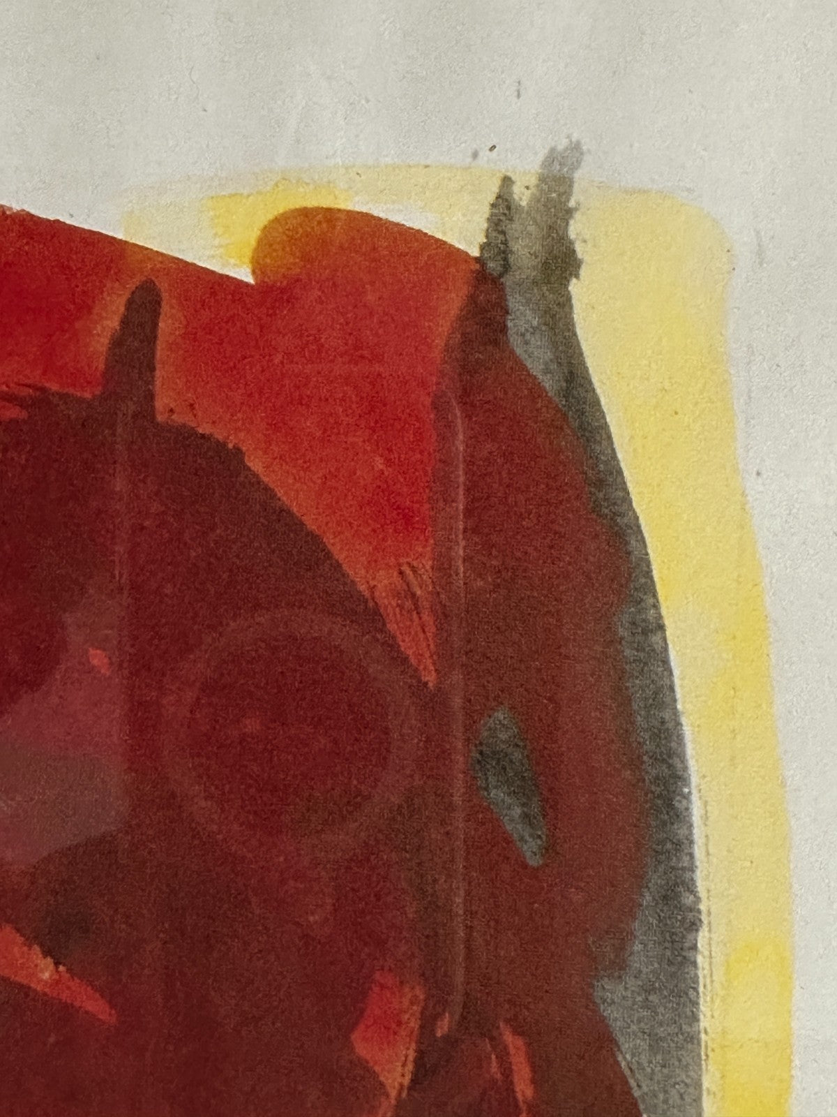 Expressive Figur – Mischtechnik auf Papier – 1986 – gestisch und kraftvoll2