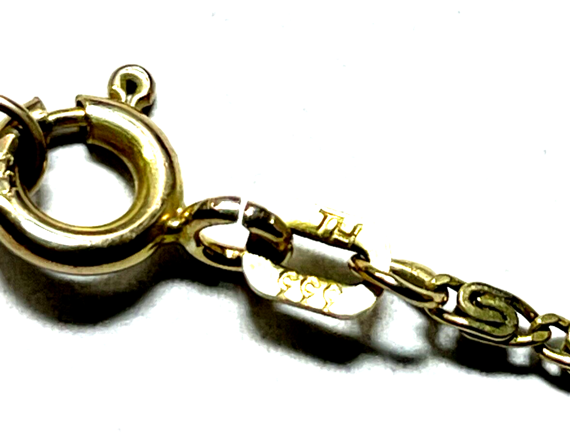 333 Gold 8 K Kette L 43 cm + aparter TEKA Rauchquarz Anhänger bicolor Juwelier8