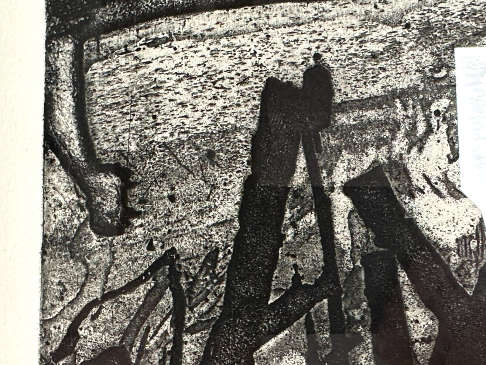 Michael Morgner - Radierung Aquatinta - 'Kleine Fichte' 1989 - Sign. -2