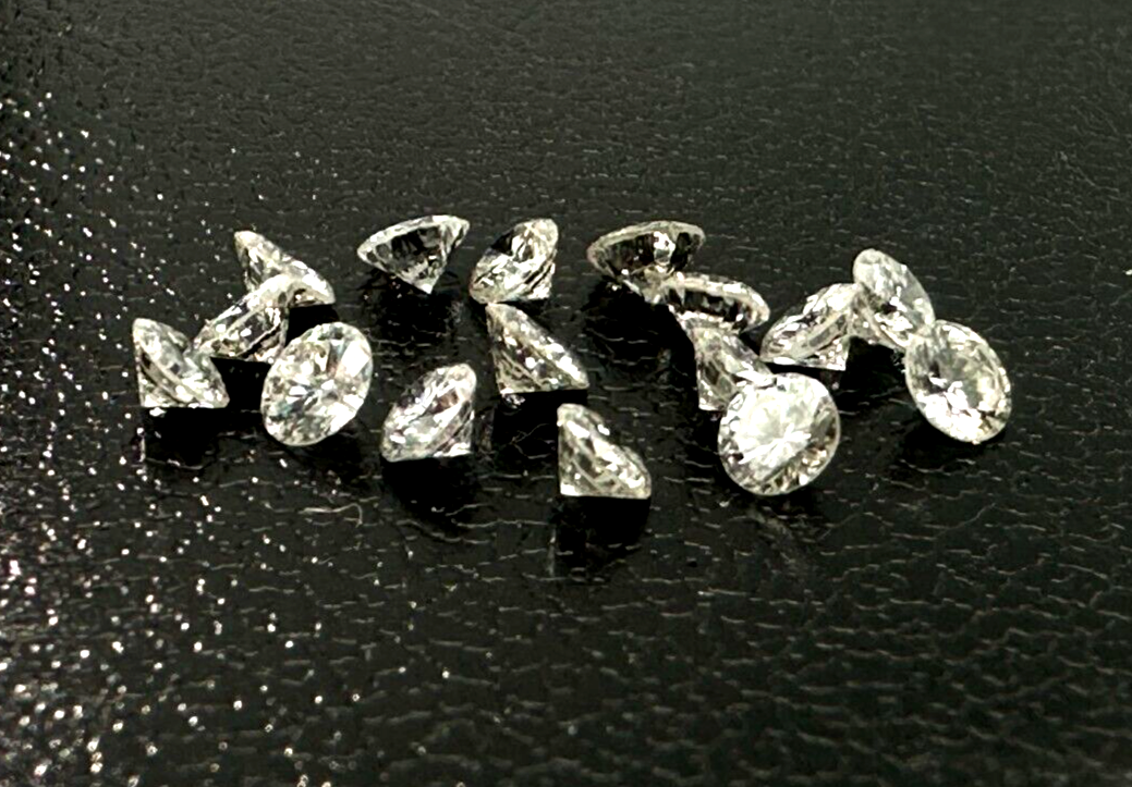 16 x Brillant ca. 1,6 Karat - si - schönes Weiß - Konvolut lose Diamanten0