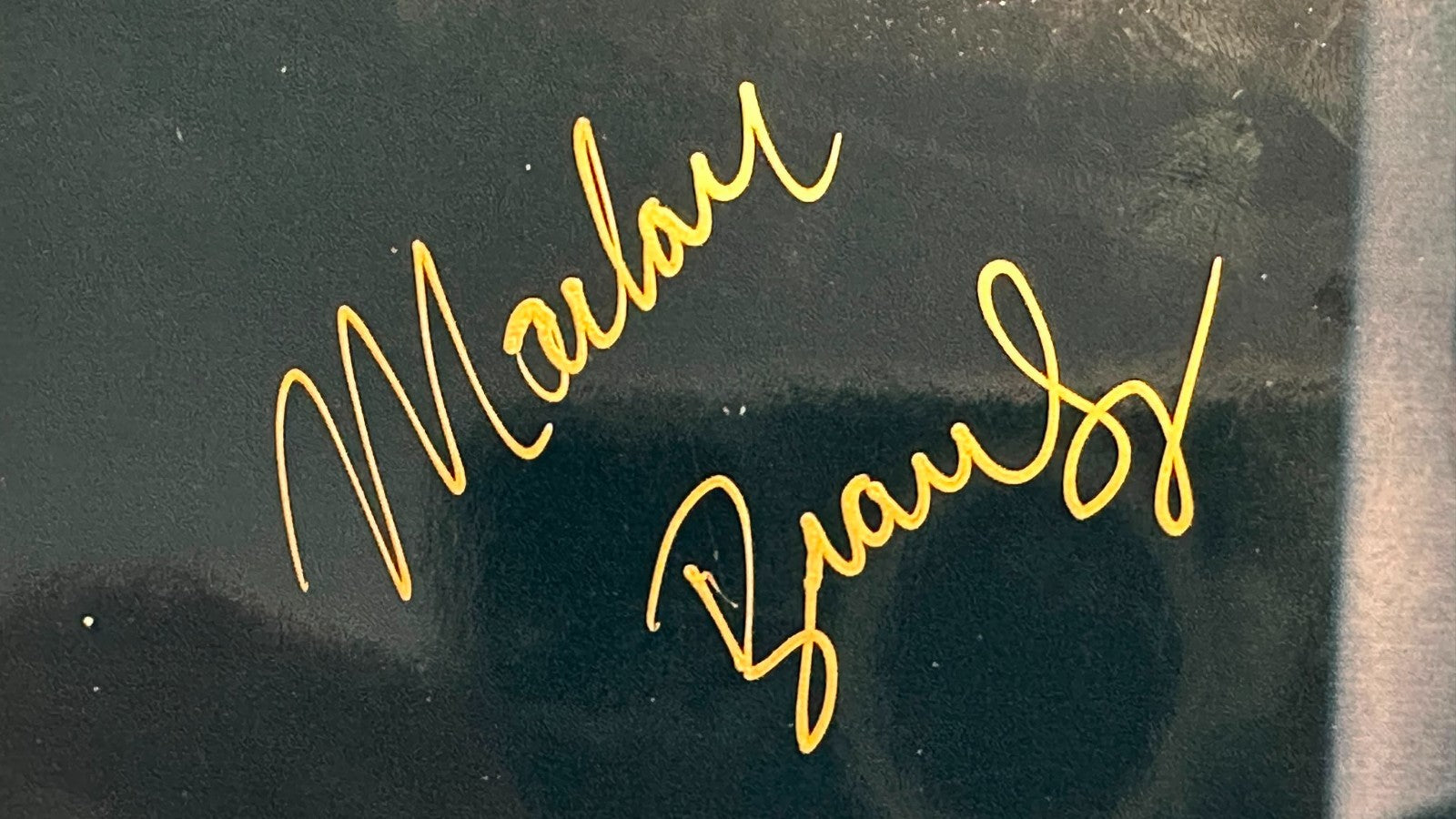Marlon Brando Autogramm - Der Pate - signiertes Foto - goldener Marker - COA1