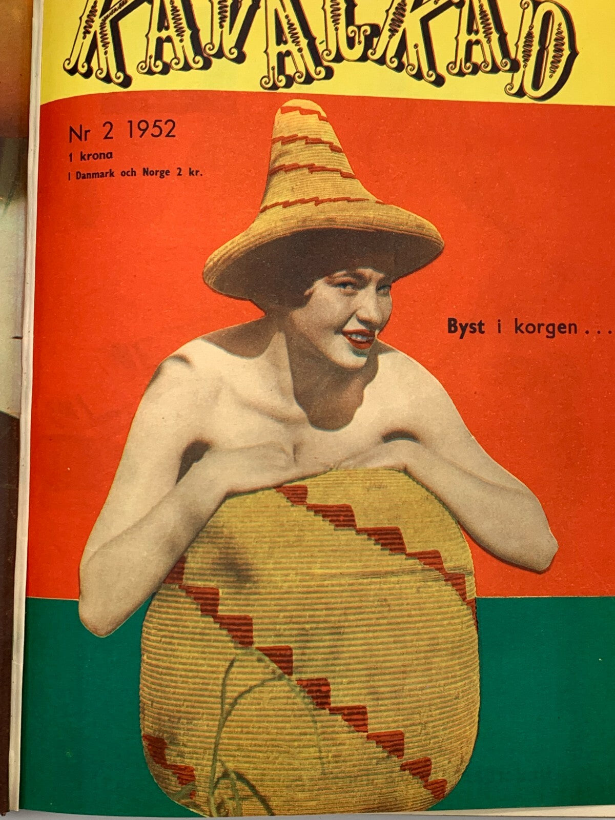 KAVALKAD 1952-1953 - Sammelband gebunden - Pin up Girls - schwedisches Magazin2