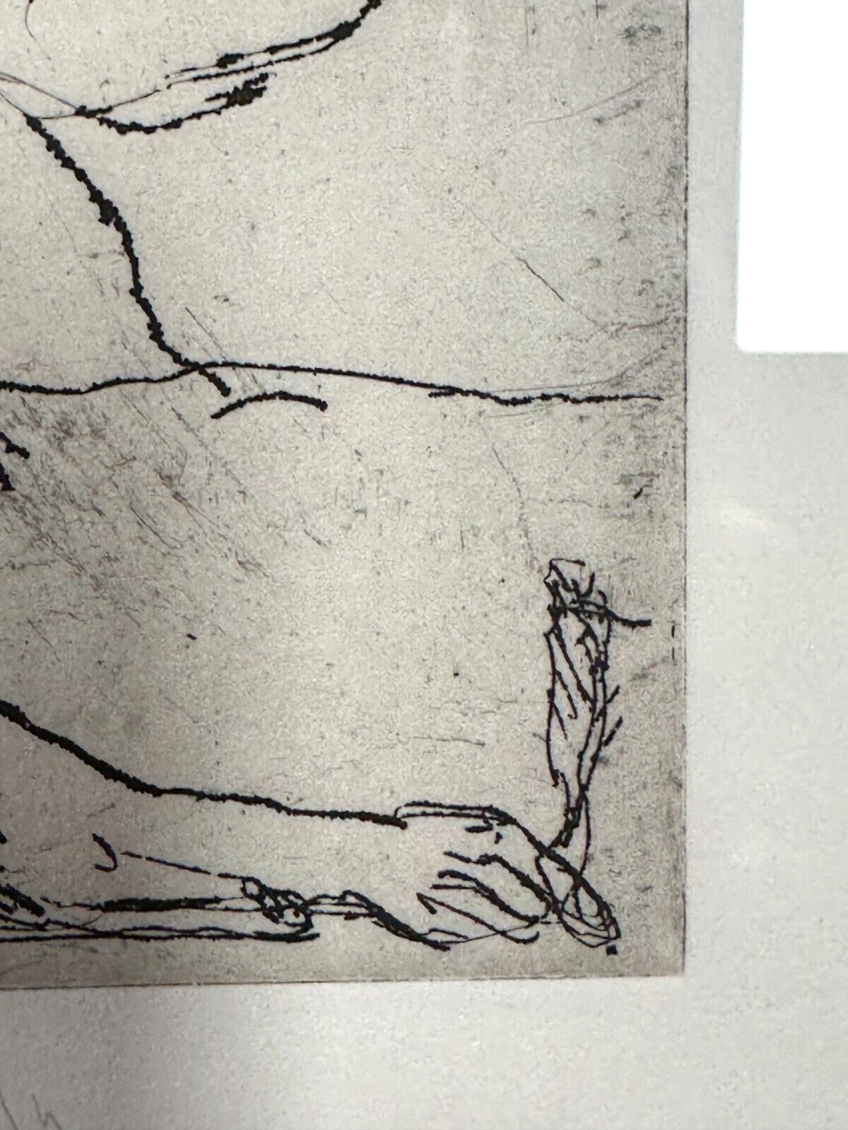 Joachim John - lim. Radierung aus einem Roman von Hermann Kant - signiert nummer8