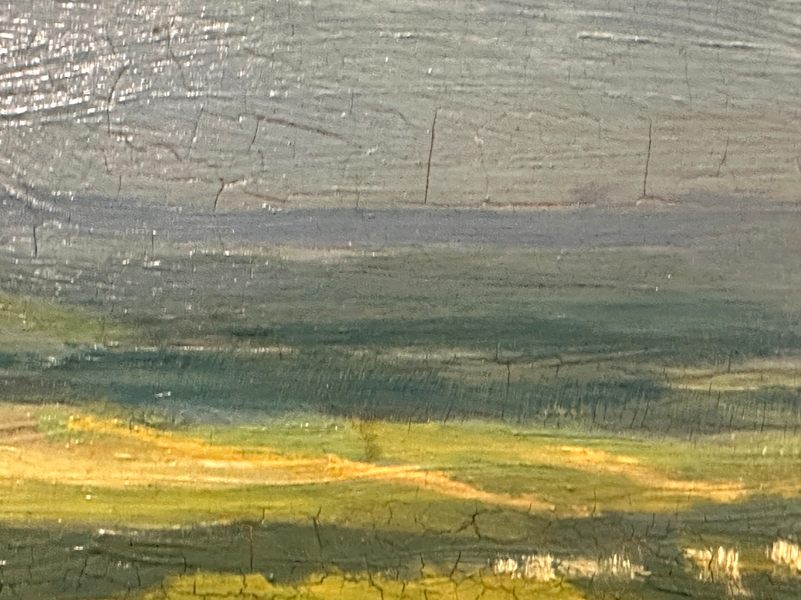 Eugen Krauss (1881–1962) – Kaiserberge Hohenstaufen Rechberg Stuifen - Öl auf Pl9