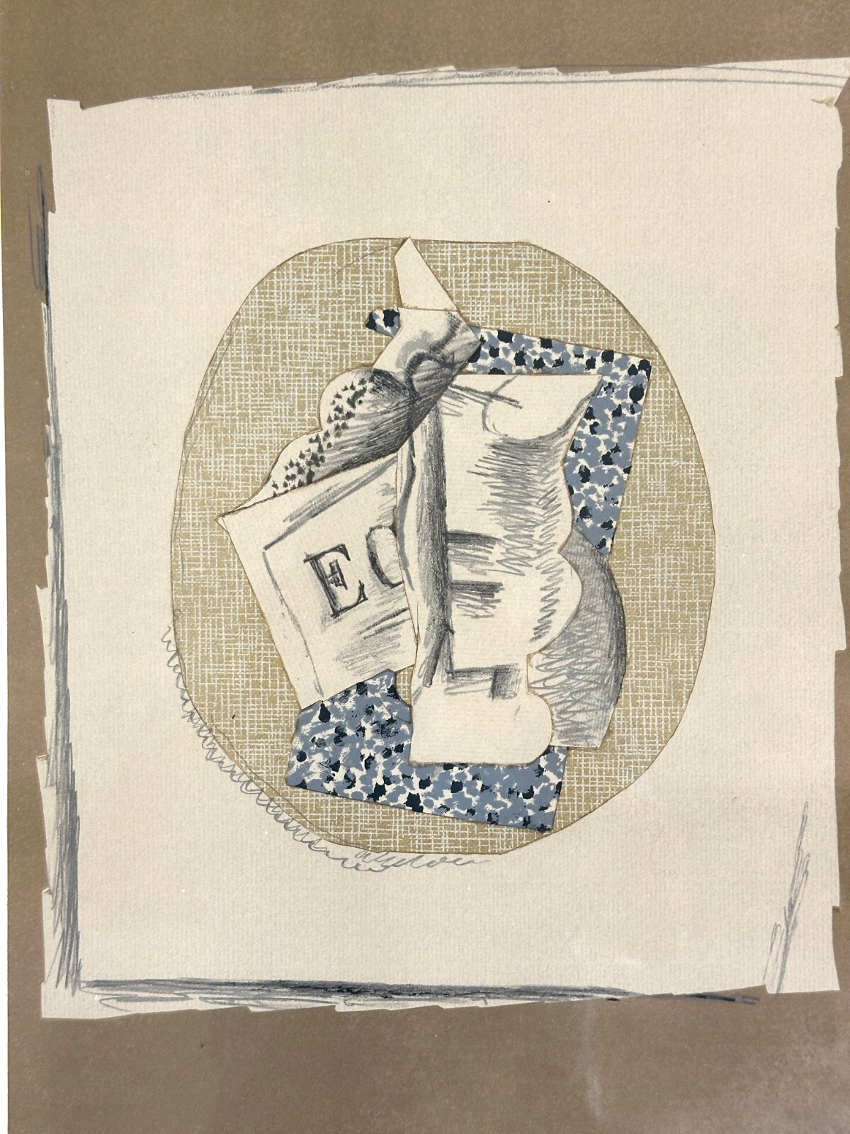 Georges Braque 1882-1963 – Lithografie - 'Verre et journal' - Nr. 236/3002