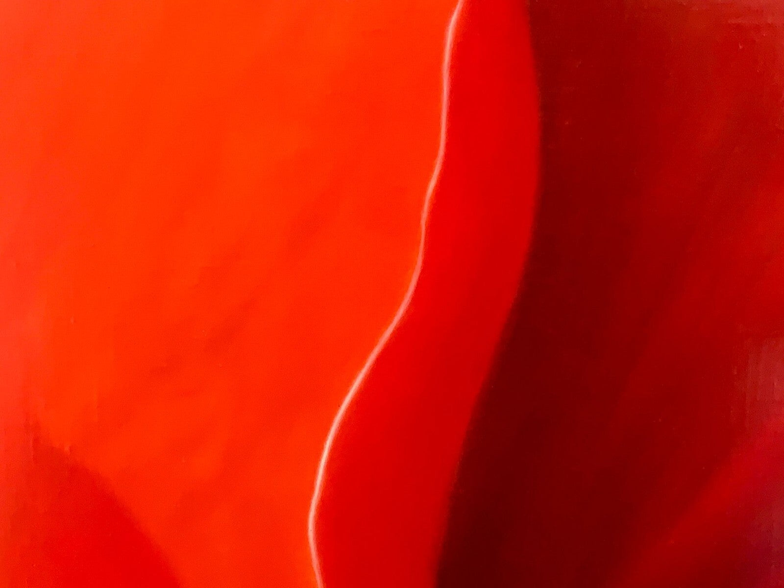 Carlo Ferrari - XL Öl auf Leinwand - Composizione in Rosso - signiert12