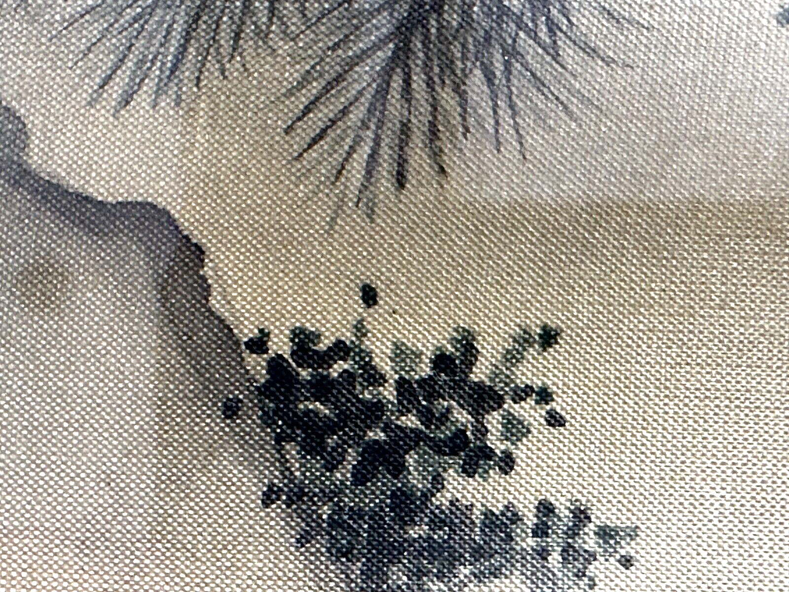 Daoistischer Mönch - Seidenmalerei Vorbild Song-Dynastie aus Kunstakademie 19849
