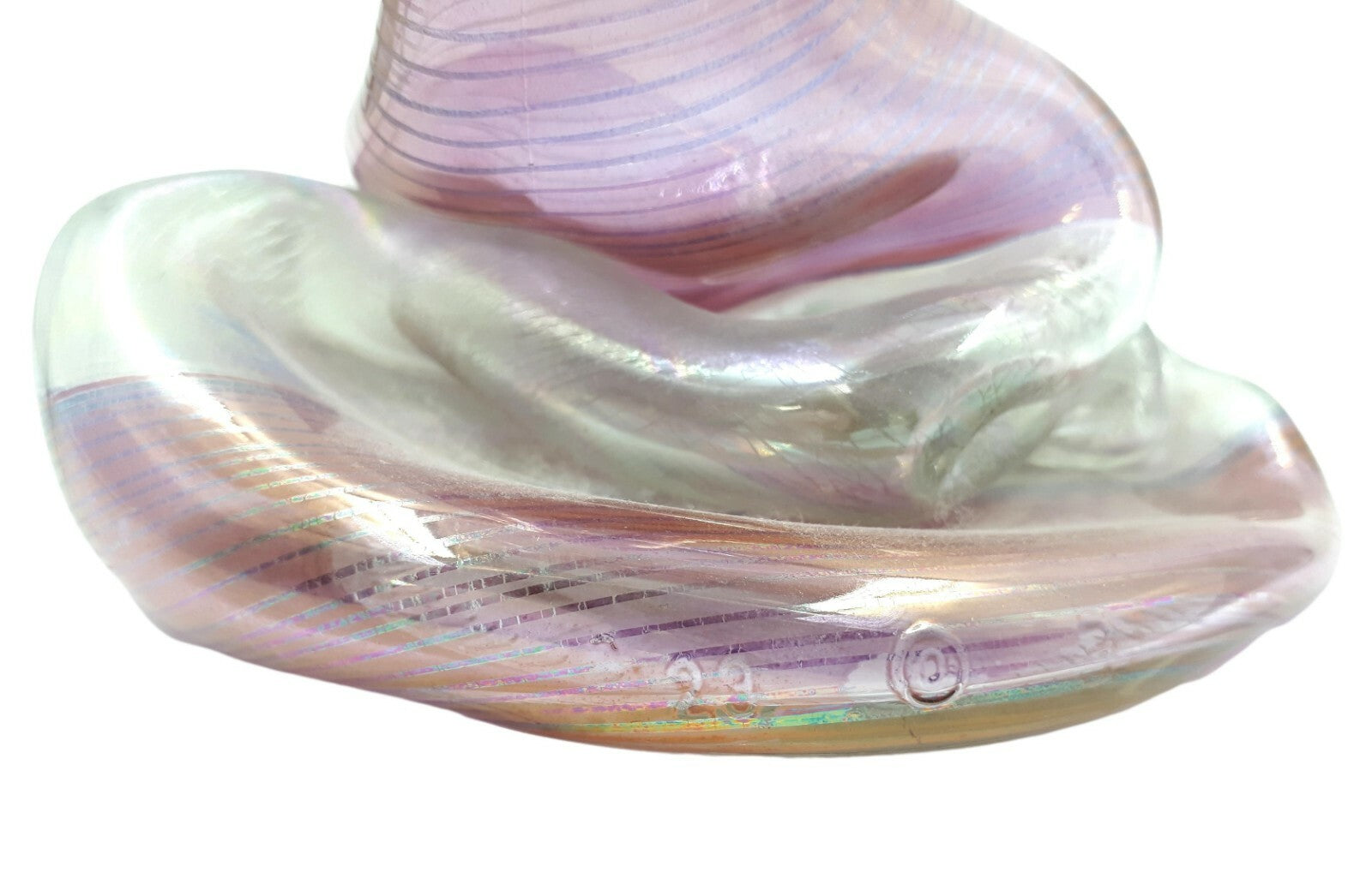 Cobra Vase - Design Heiner Düsterhaus für Vera Walther Studioglas - signiert 5