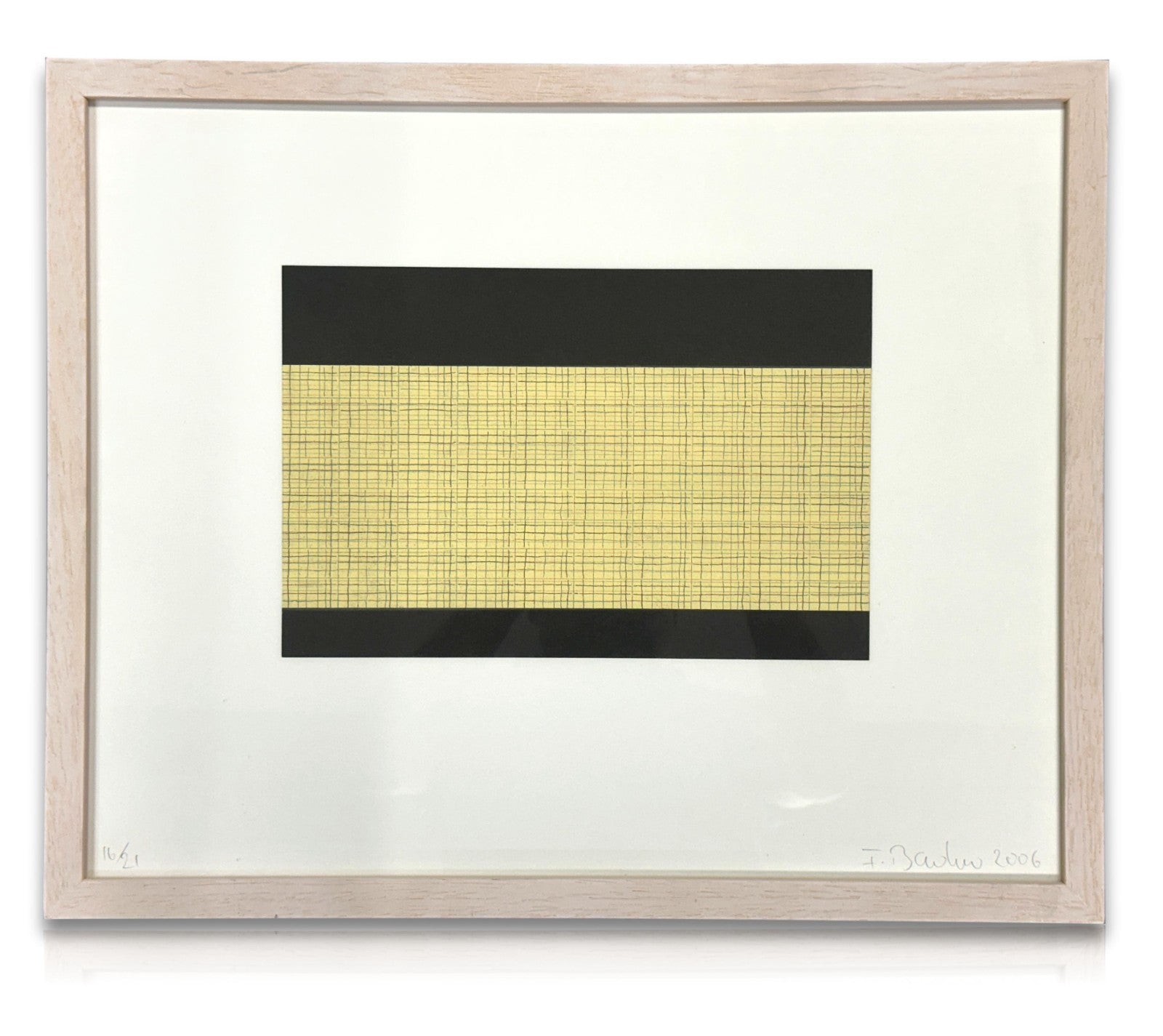 Frank Badur - moderne Komposition - Serigraphie - signiert, nummeriert 16/210