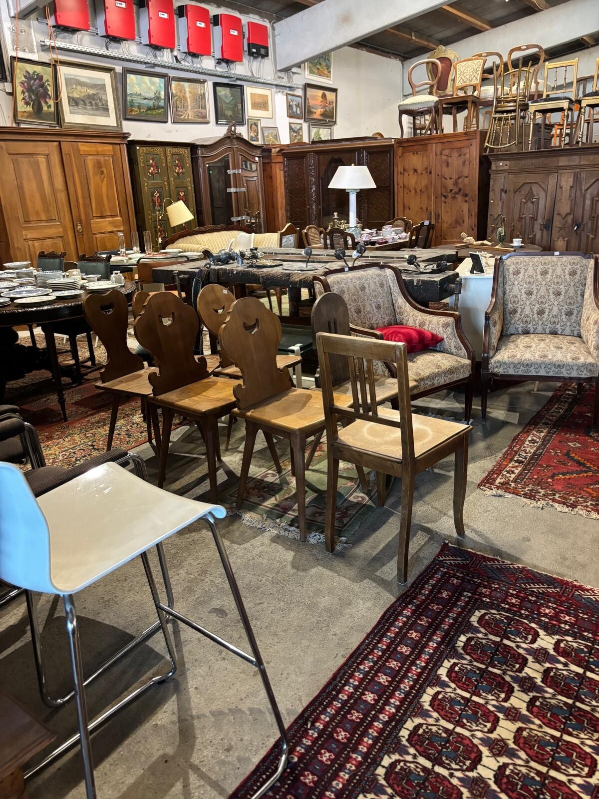Geschäftsauflösung kompletter Antiquitätenladen Biedermeier Jugendstil Art deco7