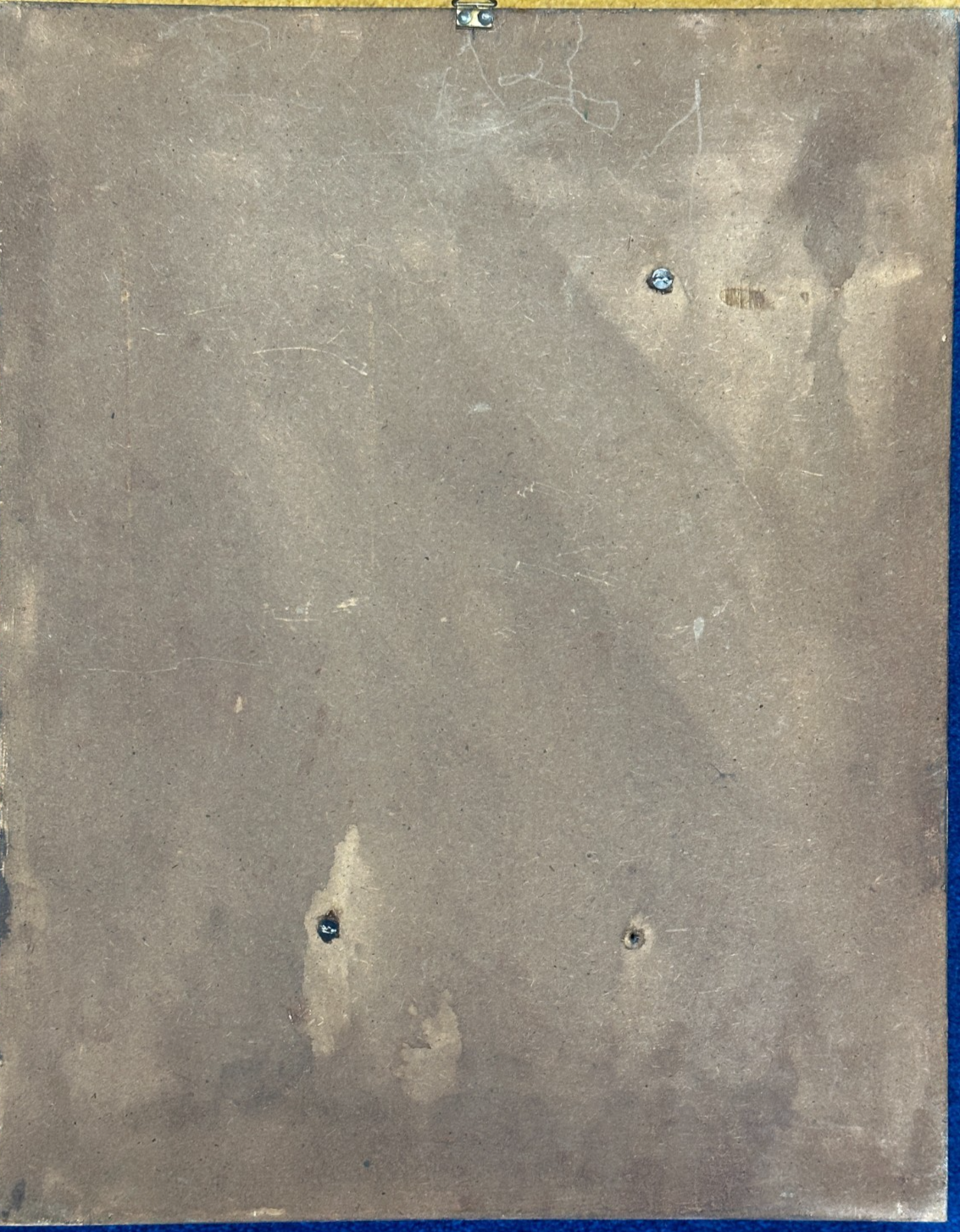Alte Ikone um 1800 – Deësis mit Hl. Theodor & Johannes – Rumänien Tempera & Gold12
