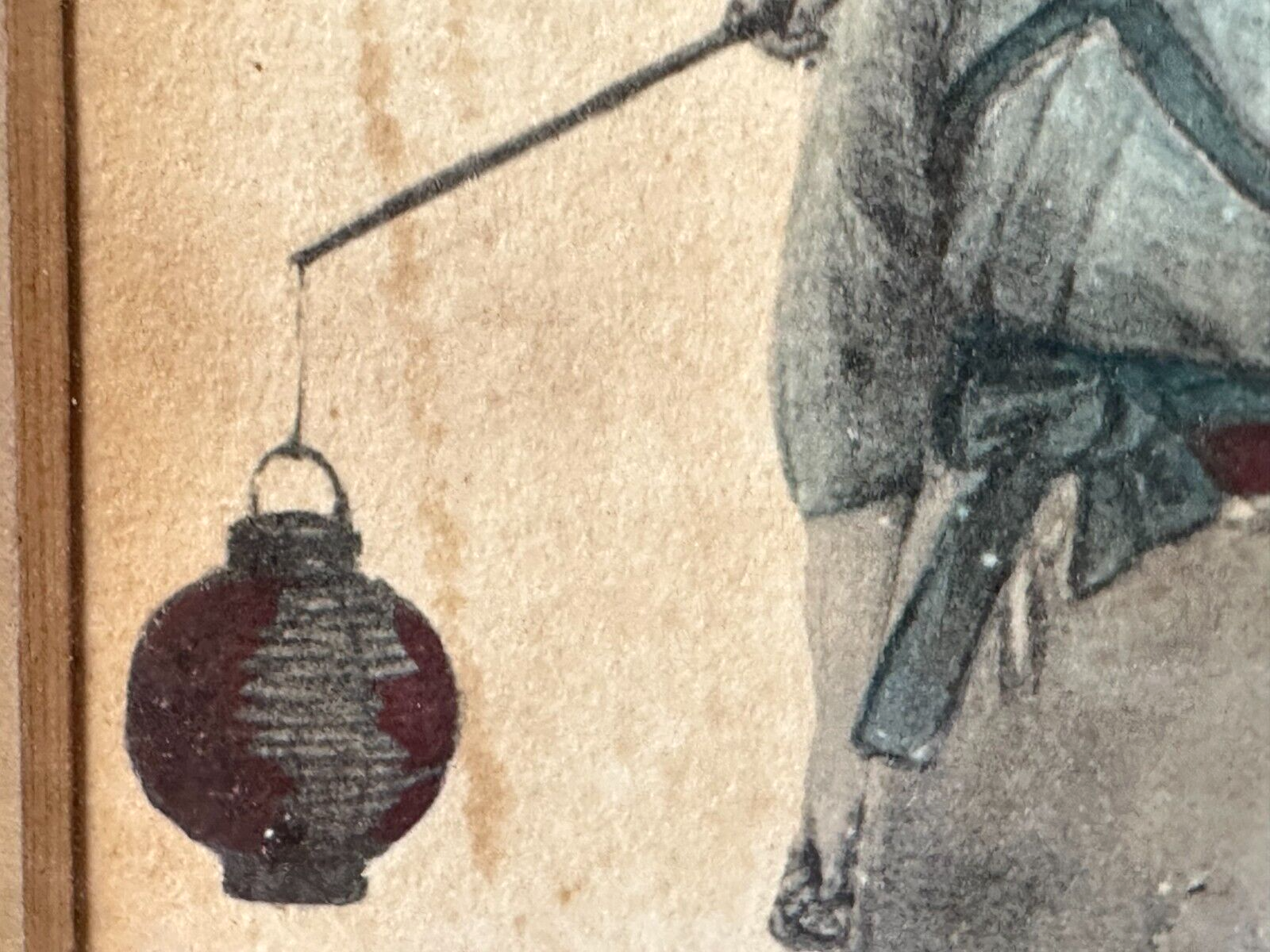 George Chinnery 1774 - 1852 - Chinesische Mutter mit Kind - Wasserfarben - RAR5