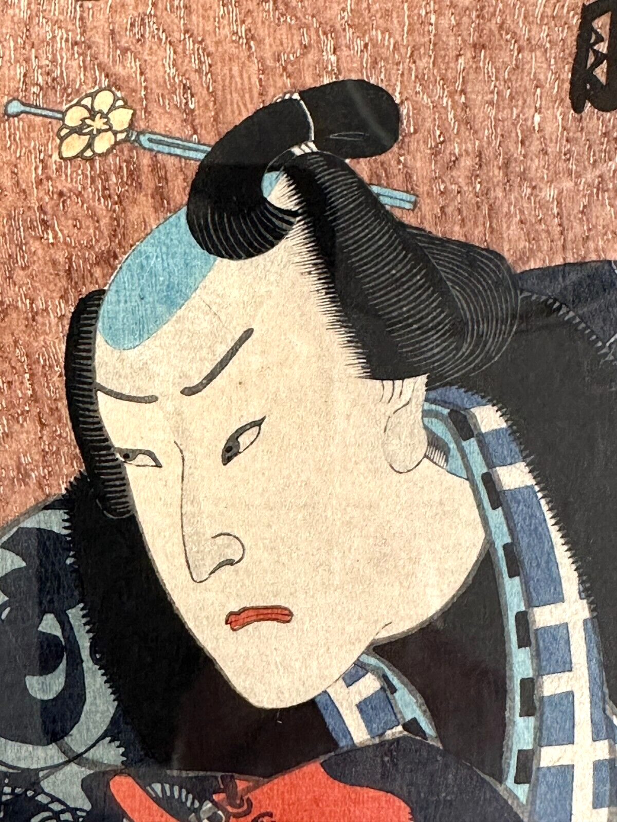 Utagawa Kunisada I 1786-1864 - farbiger Holzschnitt - Actor Nakamura Fukusuke3