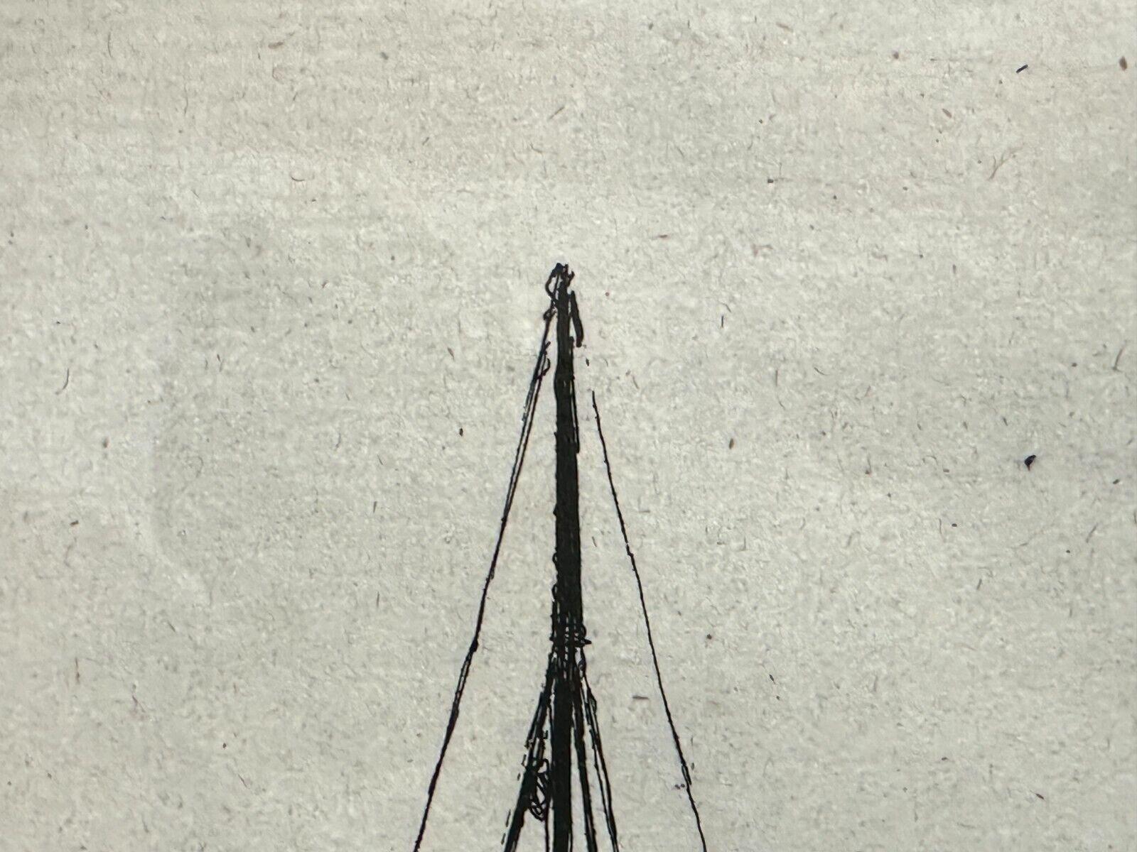 Johan Barthold Jongkind 1819-1891 - Radierung aus dem Jahr 1865 - 'Le Canal'8