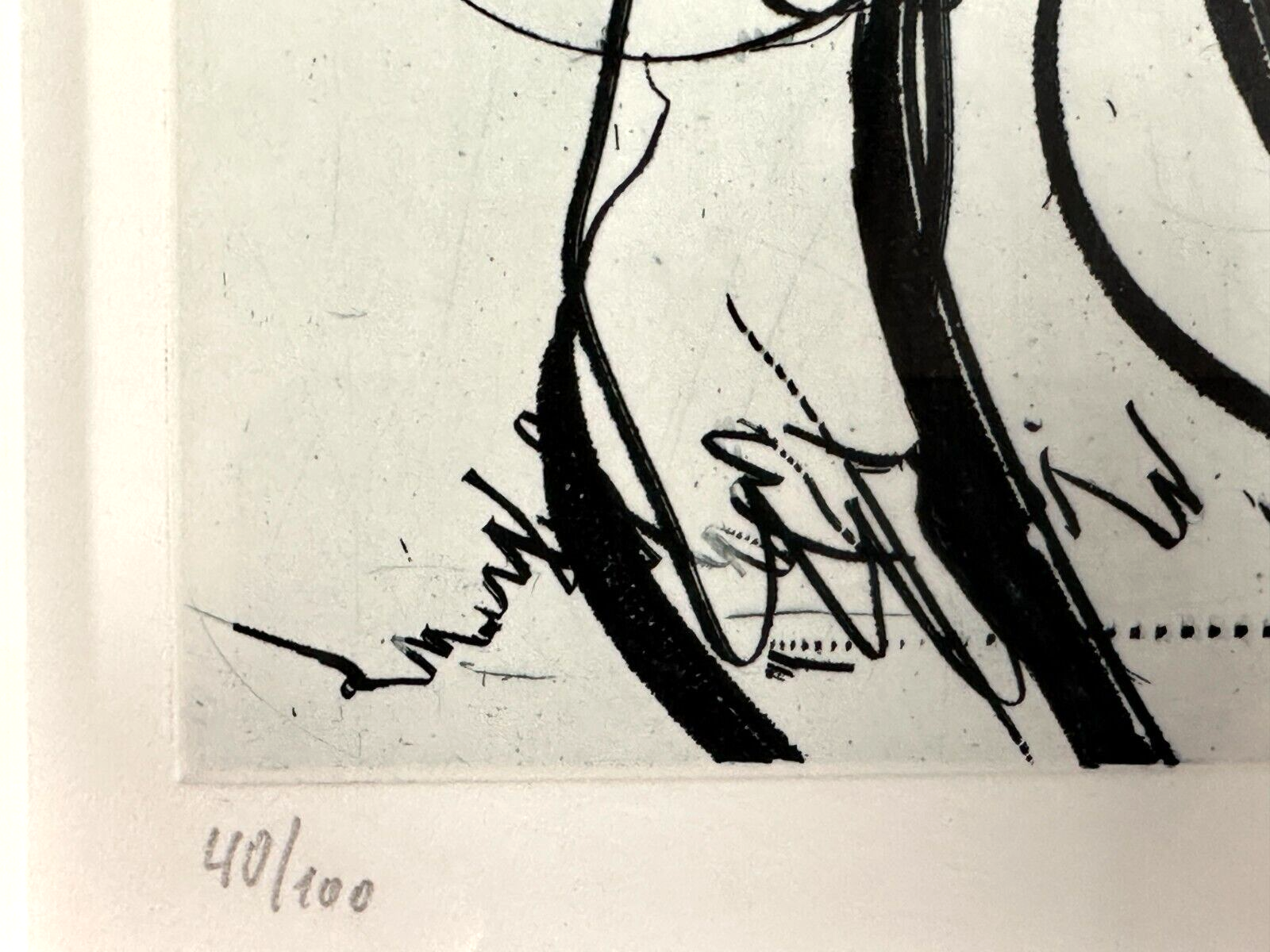 Walter Stöhrer 1937-2000 - Radierung Aquatinta - 'Informelle Komposition'10
