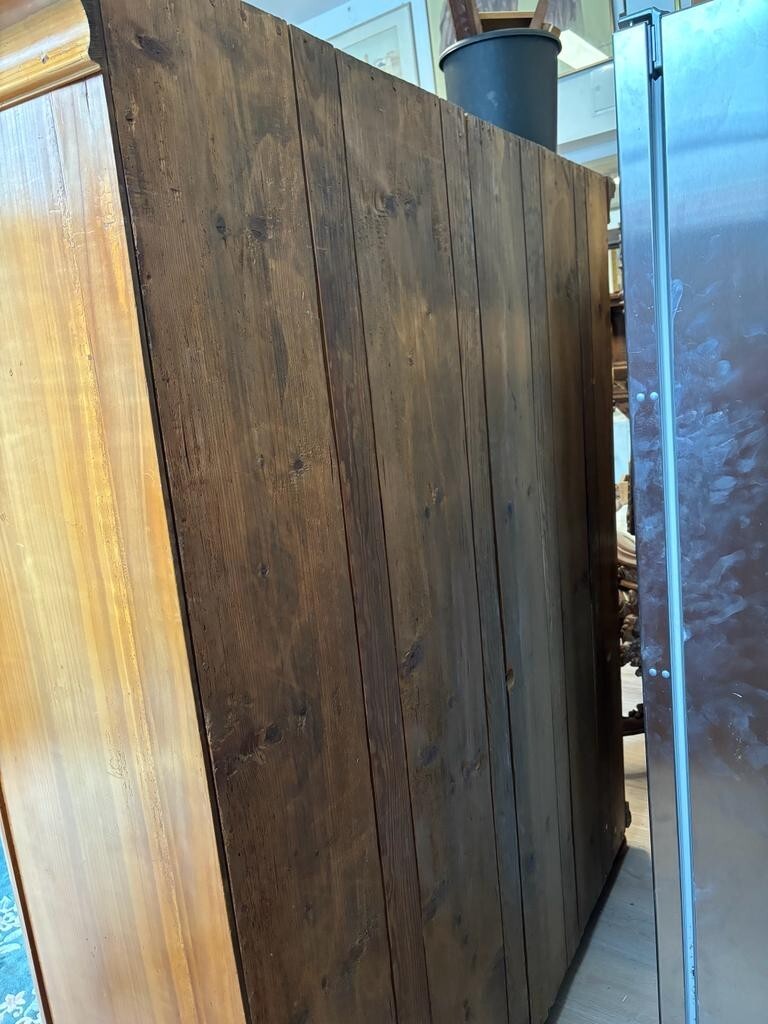 Bodensee Schrank Kleiderschrank - um 1810 - Kirschholz - Intarsien12