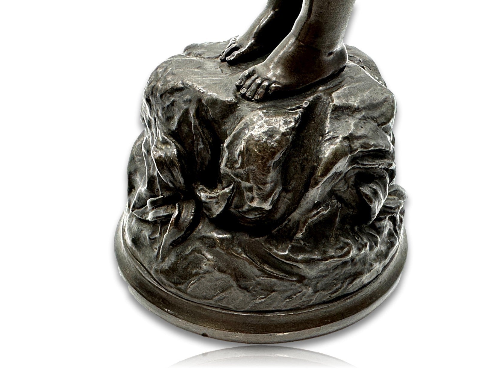 Alois Mayer - Kinderfiguren Paar - 28cm - Metallguss patiniert - signiert10