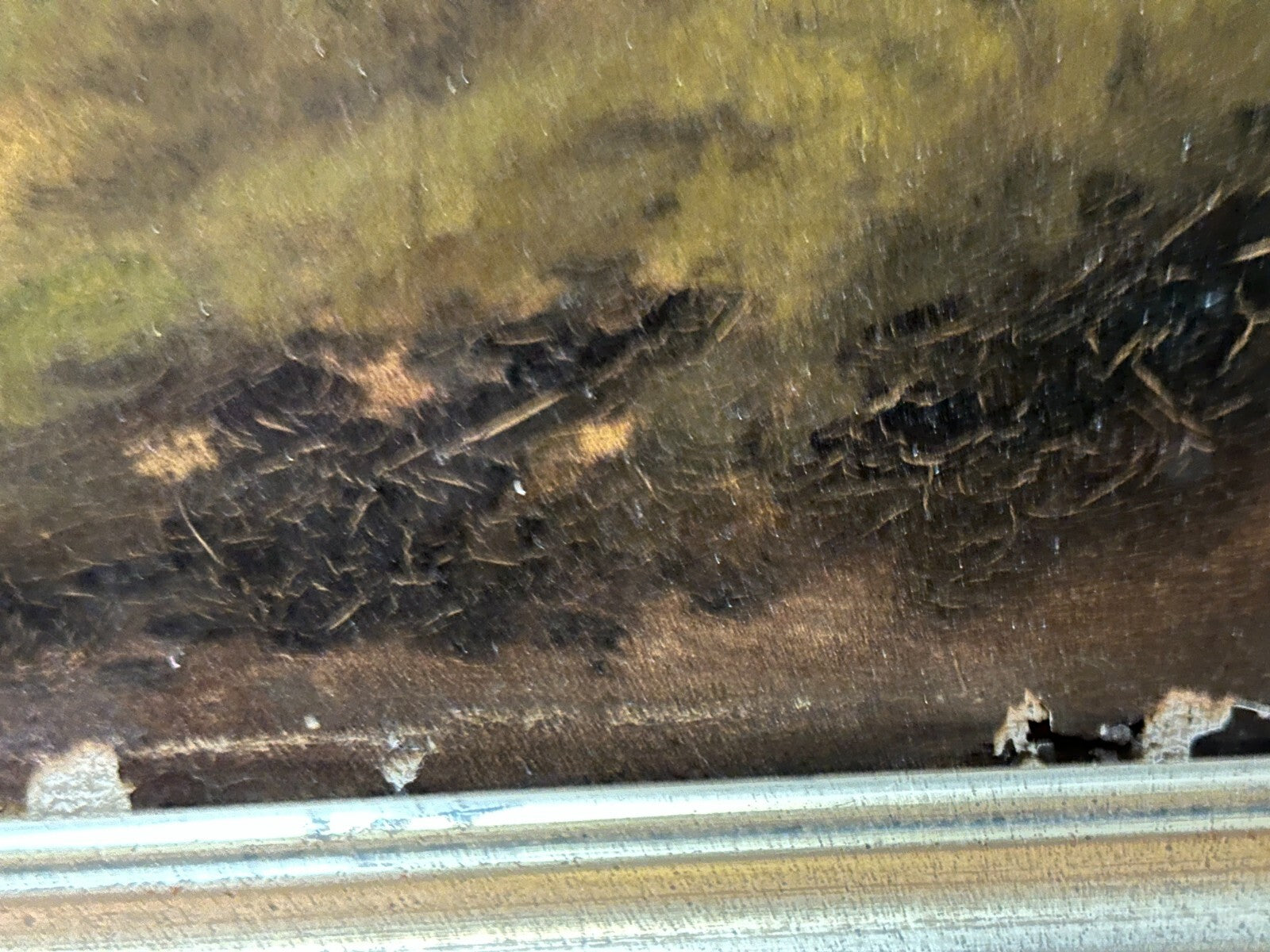 französische Schlachtenszene - Kavallerie & Zuaven, 19. Jh - Öl auf Leinwand16