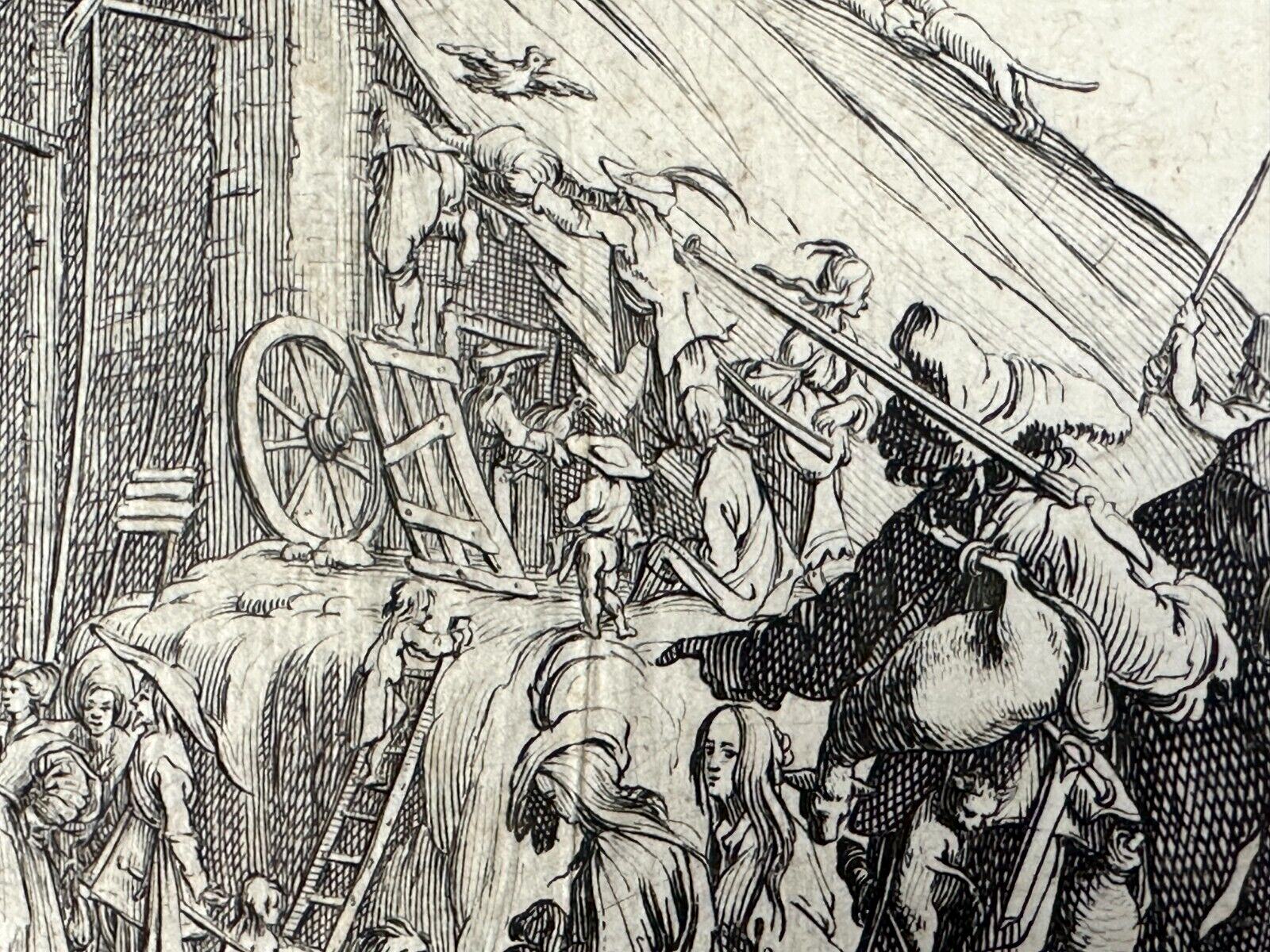 Jacques Callot 1592–1635 - Radierung - 'Les Bohémiens' - Die Zigeuner ca 162013