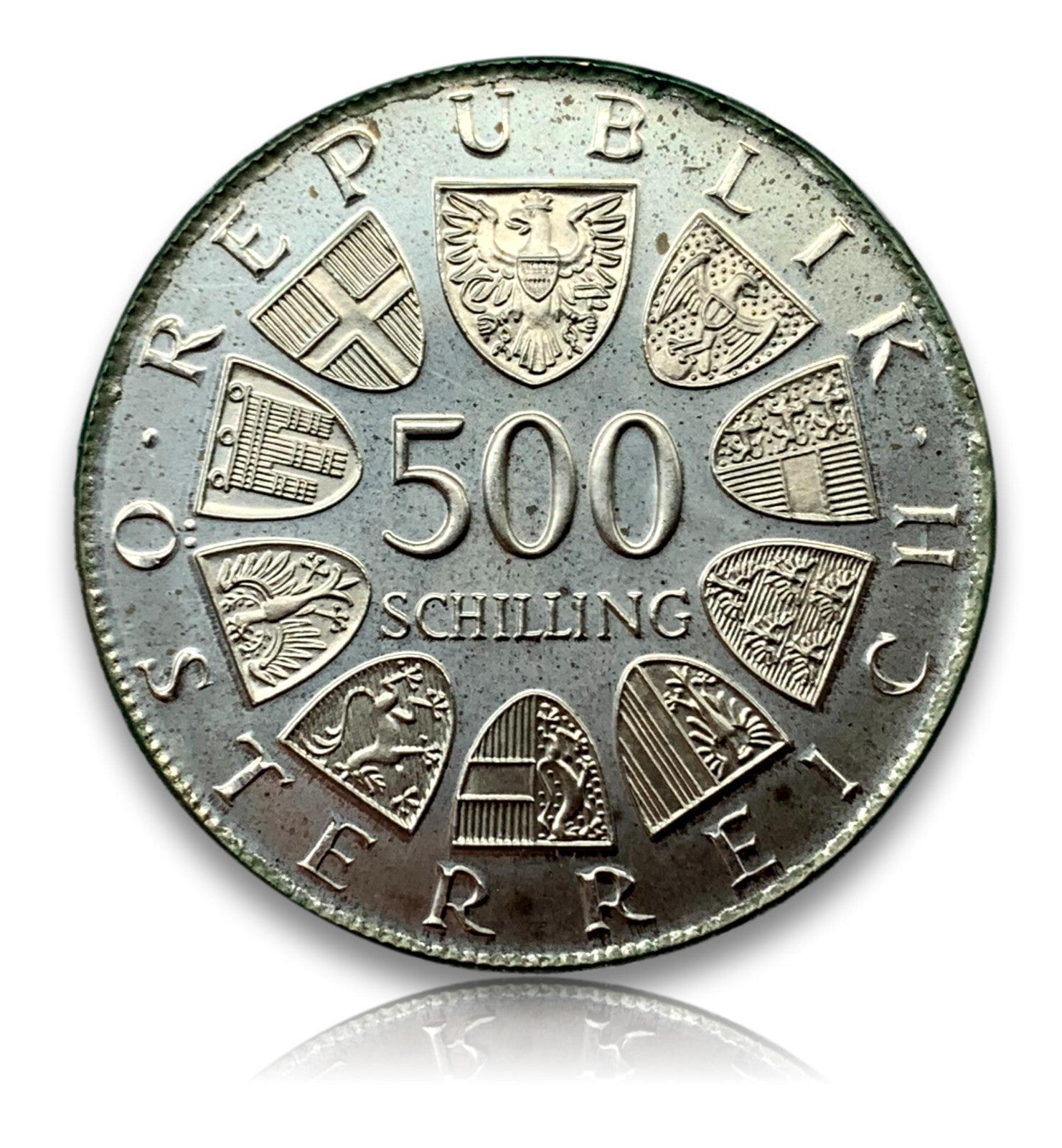 500 Schilling Österreich - Silber Münze - 100. Geburtstag Otto Bauer - PP1