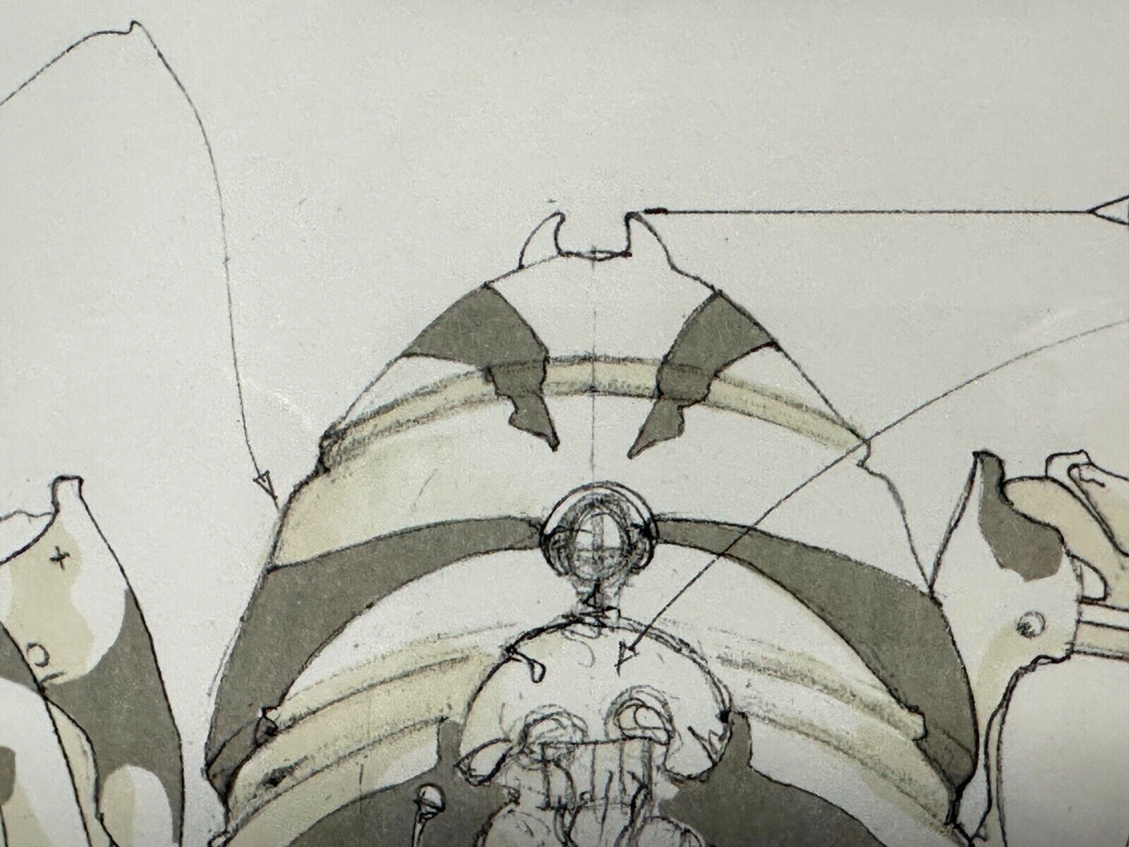 François Delarozière - Lithographie - 'L'araignée géante' - Steampunk - sign.3