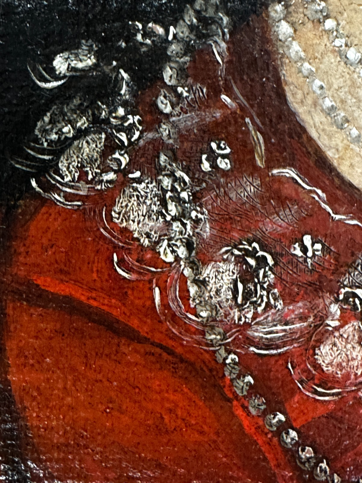 Charaktervolles Damenporträt frühes 19. Jh. – Öl/Lw. - fein gemalt - Goldrahmen10