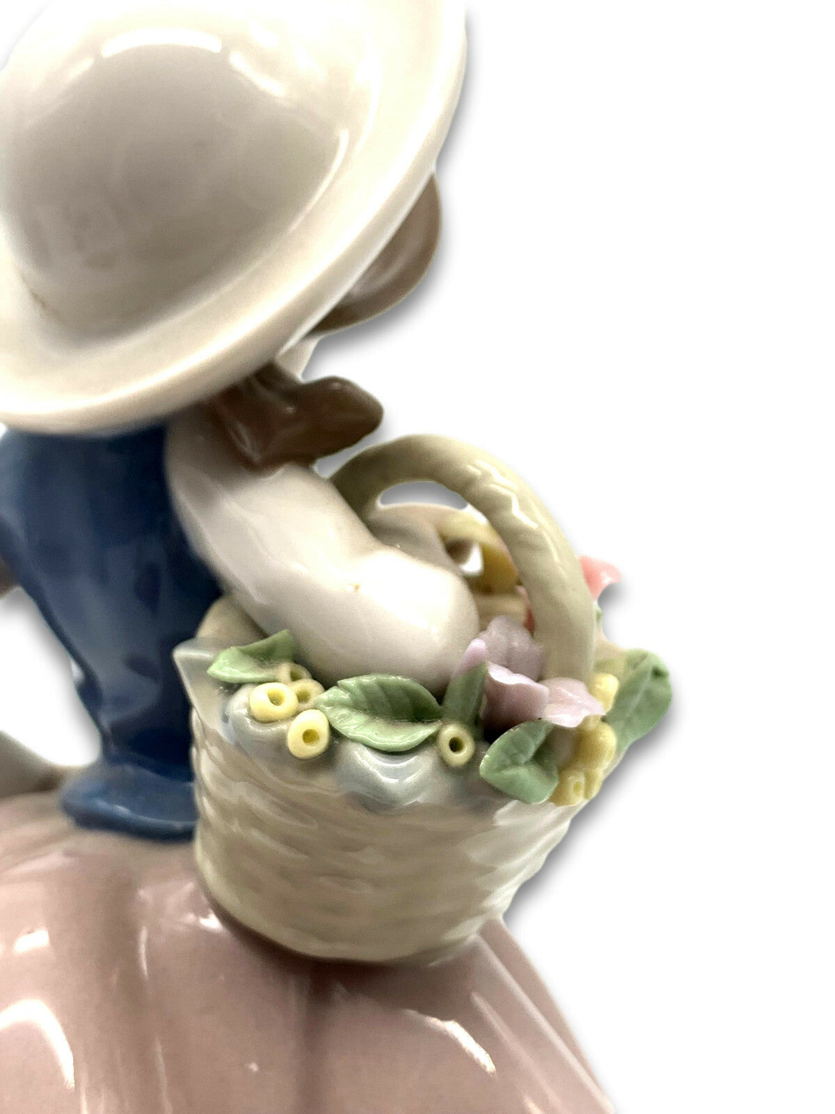 Lladro Figur - Nr.5221 - 'Sweet Scent' - Keramik - Mädchen - polychrome Bemalung6