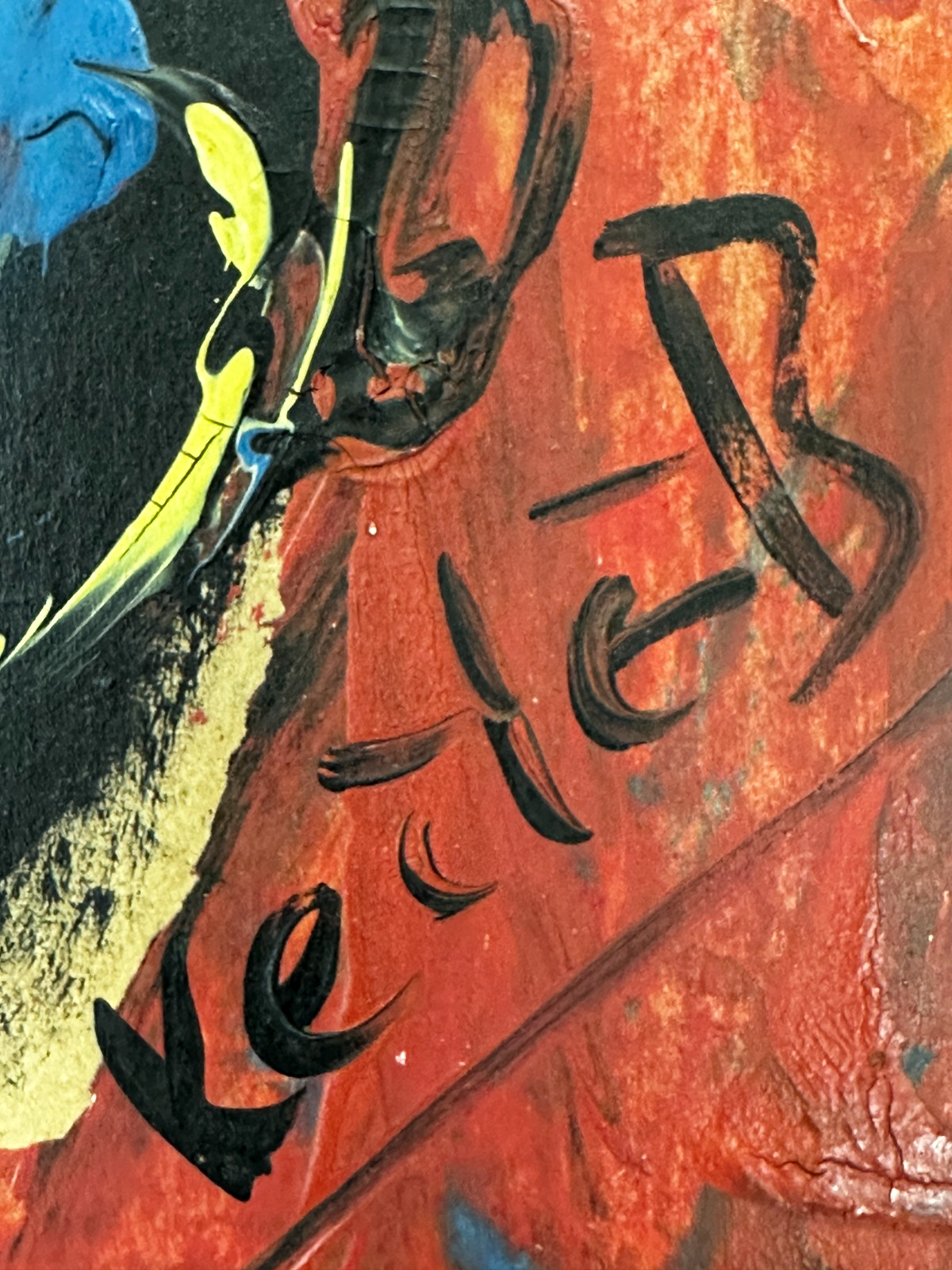 Bohumil Samuel Kečíř –„Africké Písně“ - Öl auf Karton - Porträt - signiert9