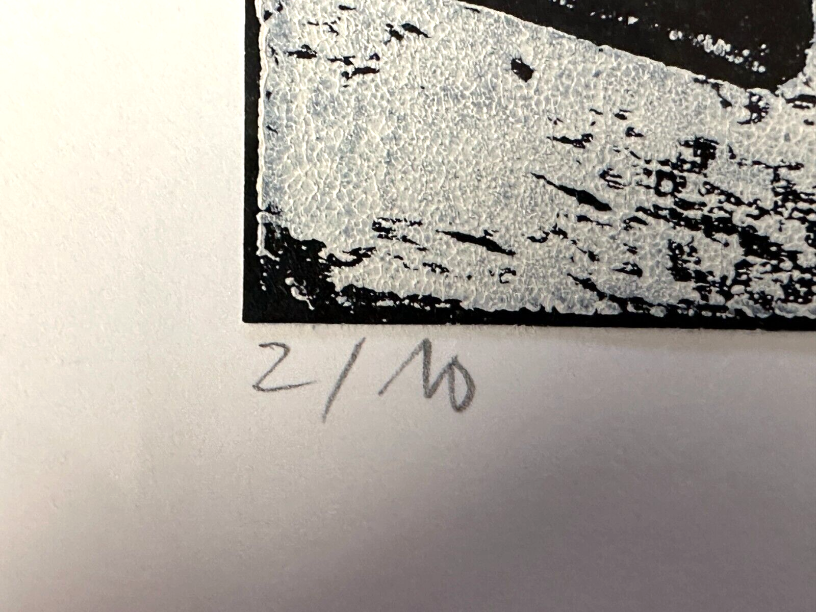 Rolf Urban - Linolschnitt auf Papier - signiert datiert nummeriert - gerahmt4