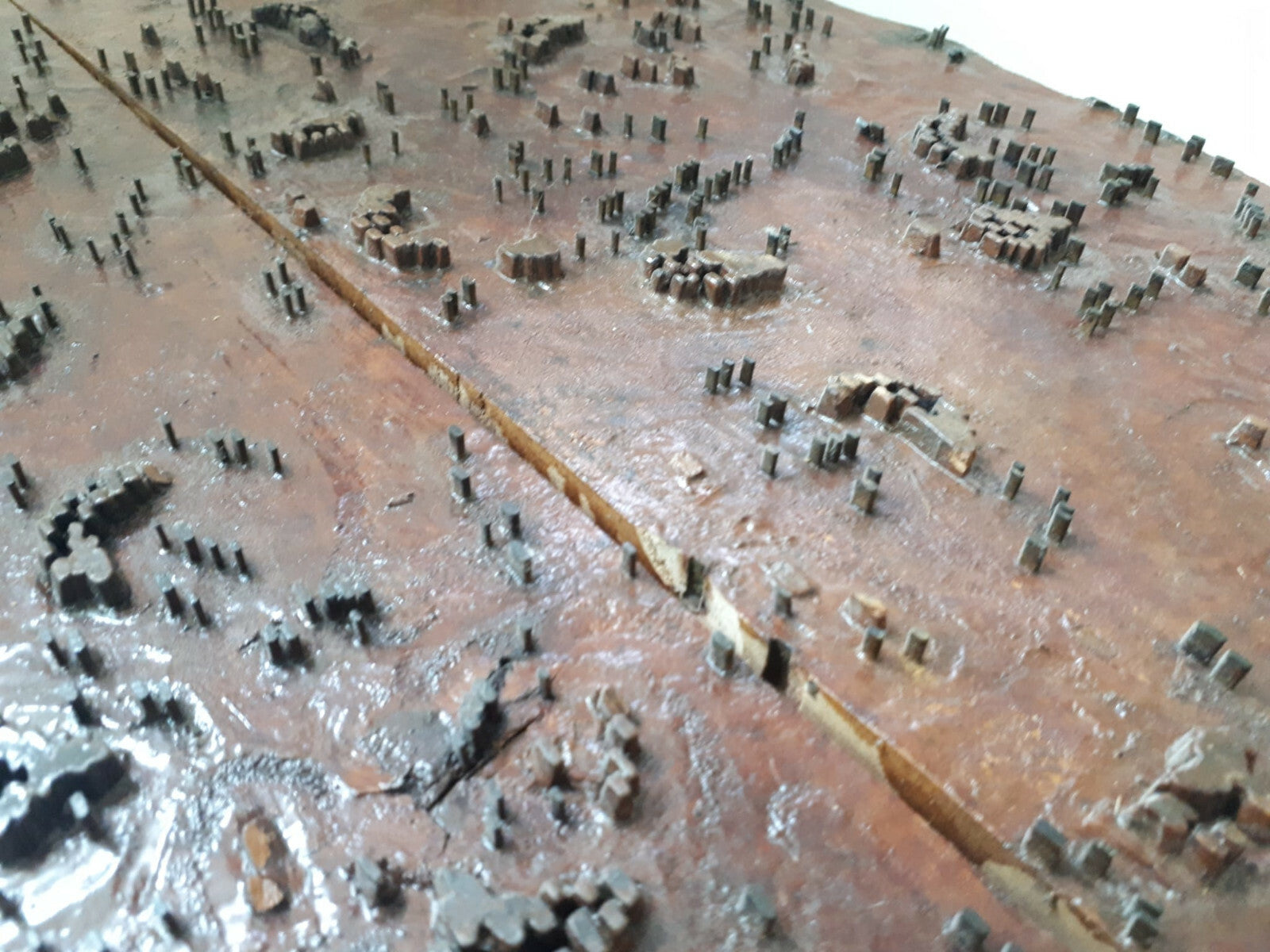 Antike Holzmodel Druckstempel - Stoffstempel - Druckstock - Holz - Textildruck5