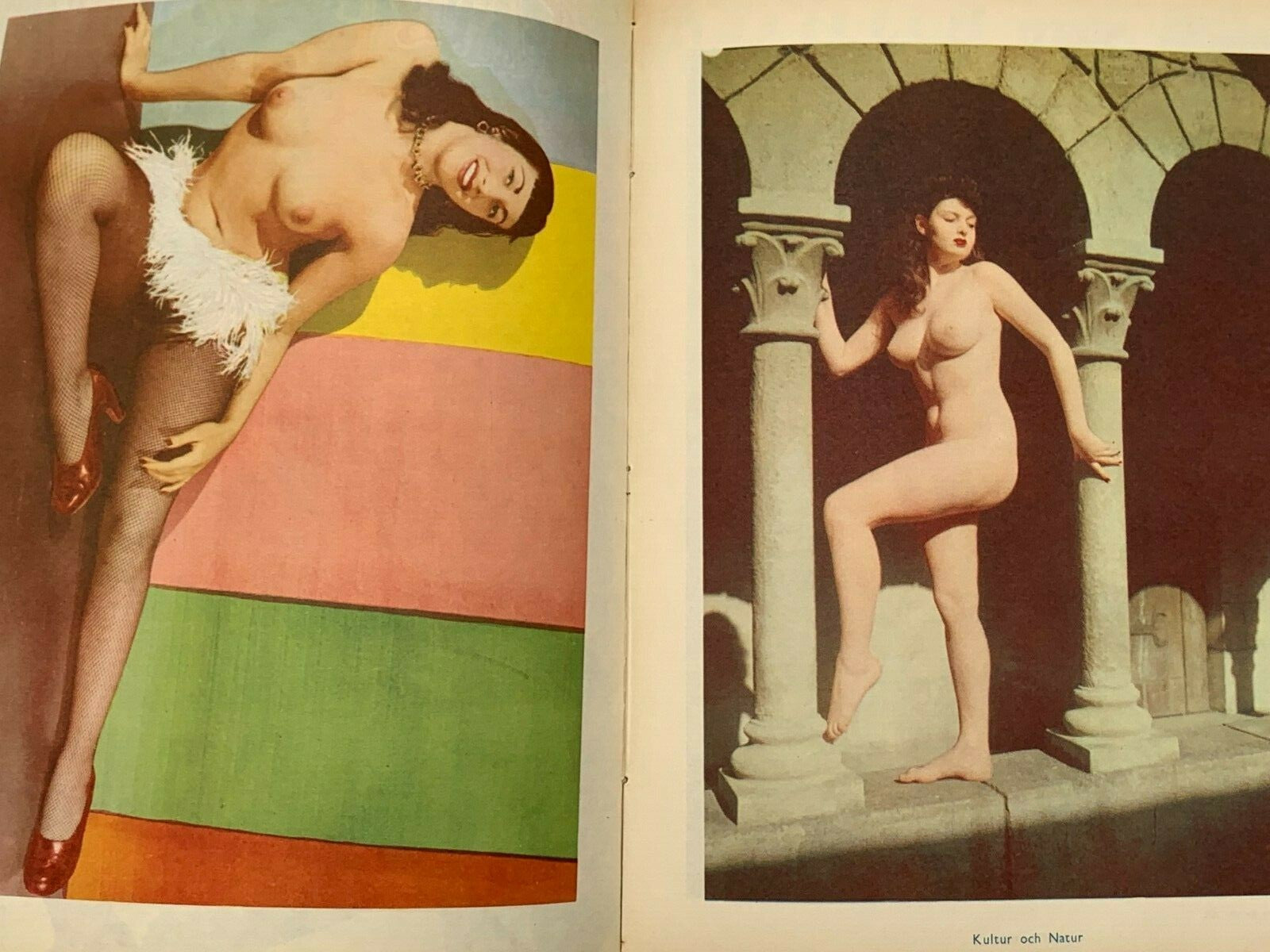 KAVALKAD 1952-1953 - Sammelband gebunden - Pin up Girls - schwedisches Magazin5