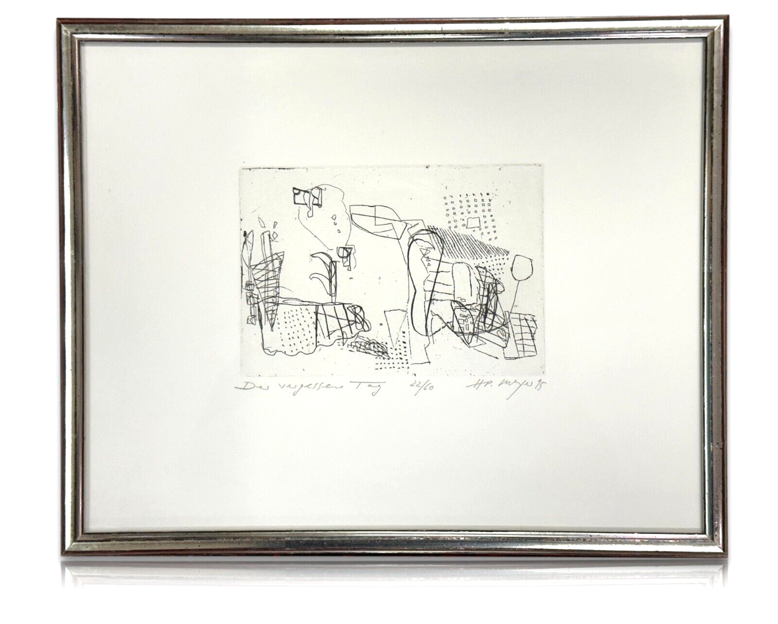 Horst Peter Meyer - Radierung - 'Der vergessene Tag' - 1995 - Nummeriert 22/600