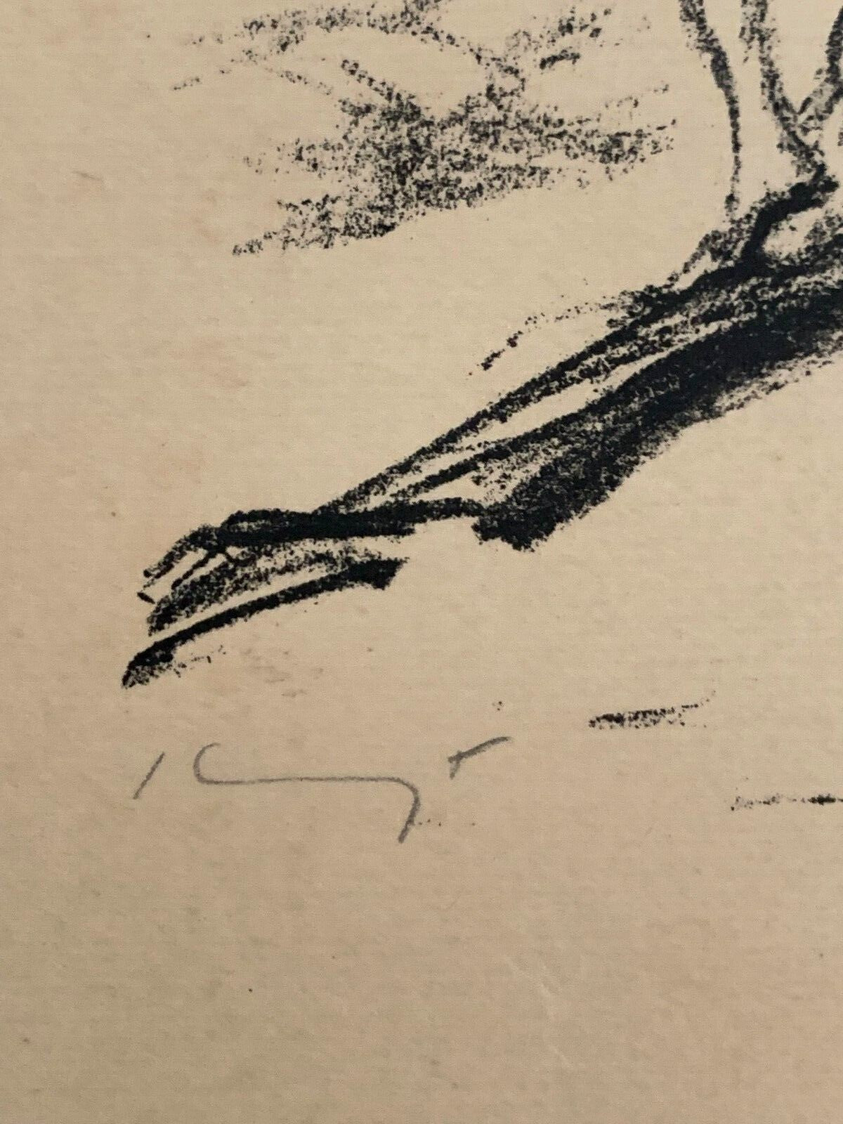 Max Slevogt 1868-1932 - Lithographie 1917 - Mohamed - signiert limitiert5