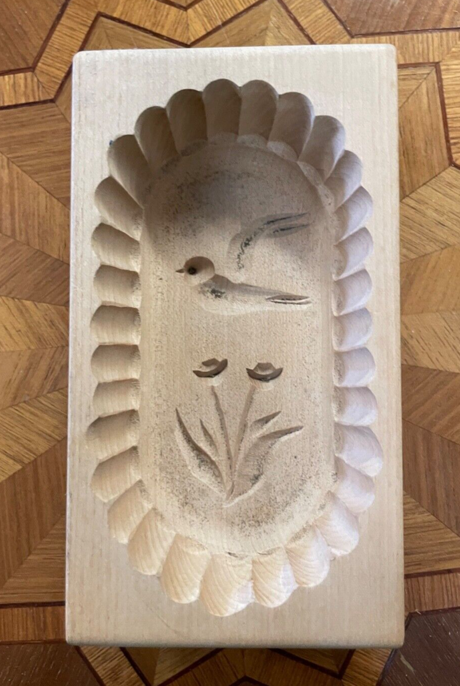 Dachbodenfund alte Model Buttermodel Butterstempel aus Holz Handarbeit gepflegt0