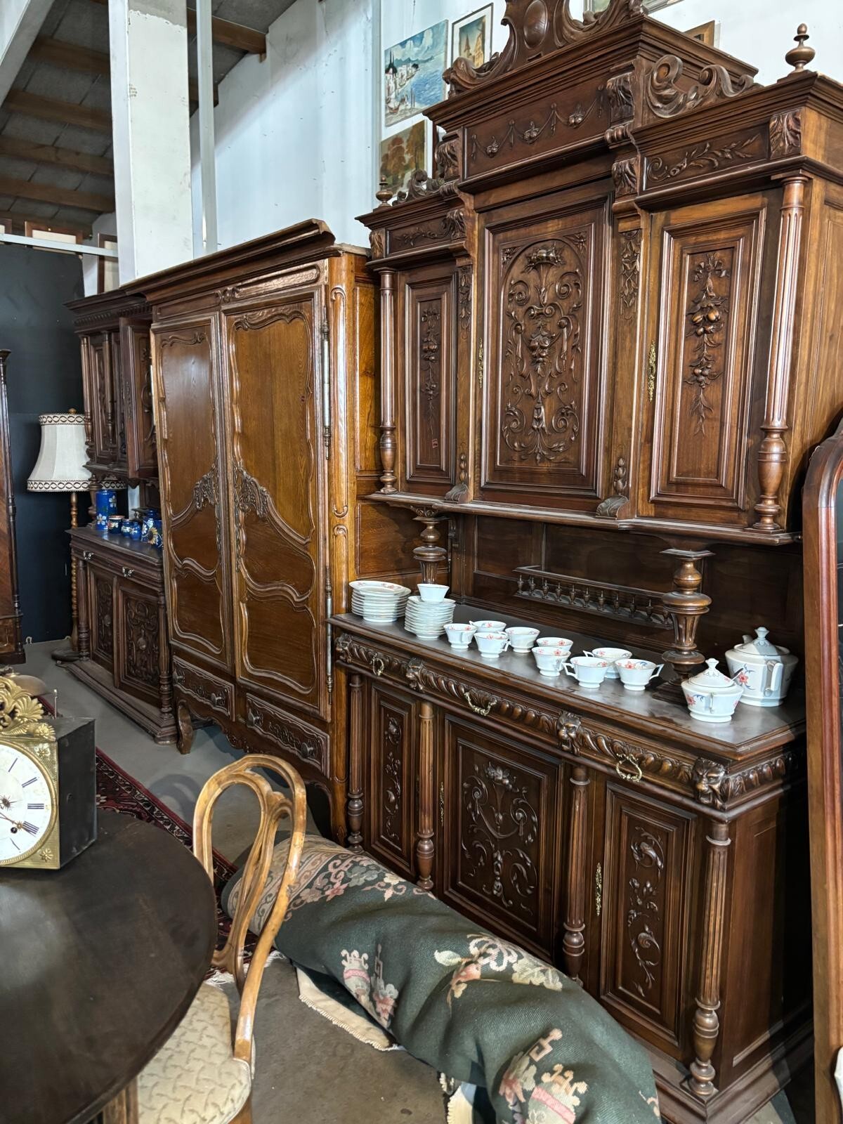 Geschäftsauflösung kompletter Antiquitätenladen Biedermeier Jugendstil Art deco18