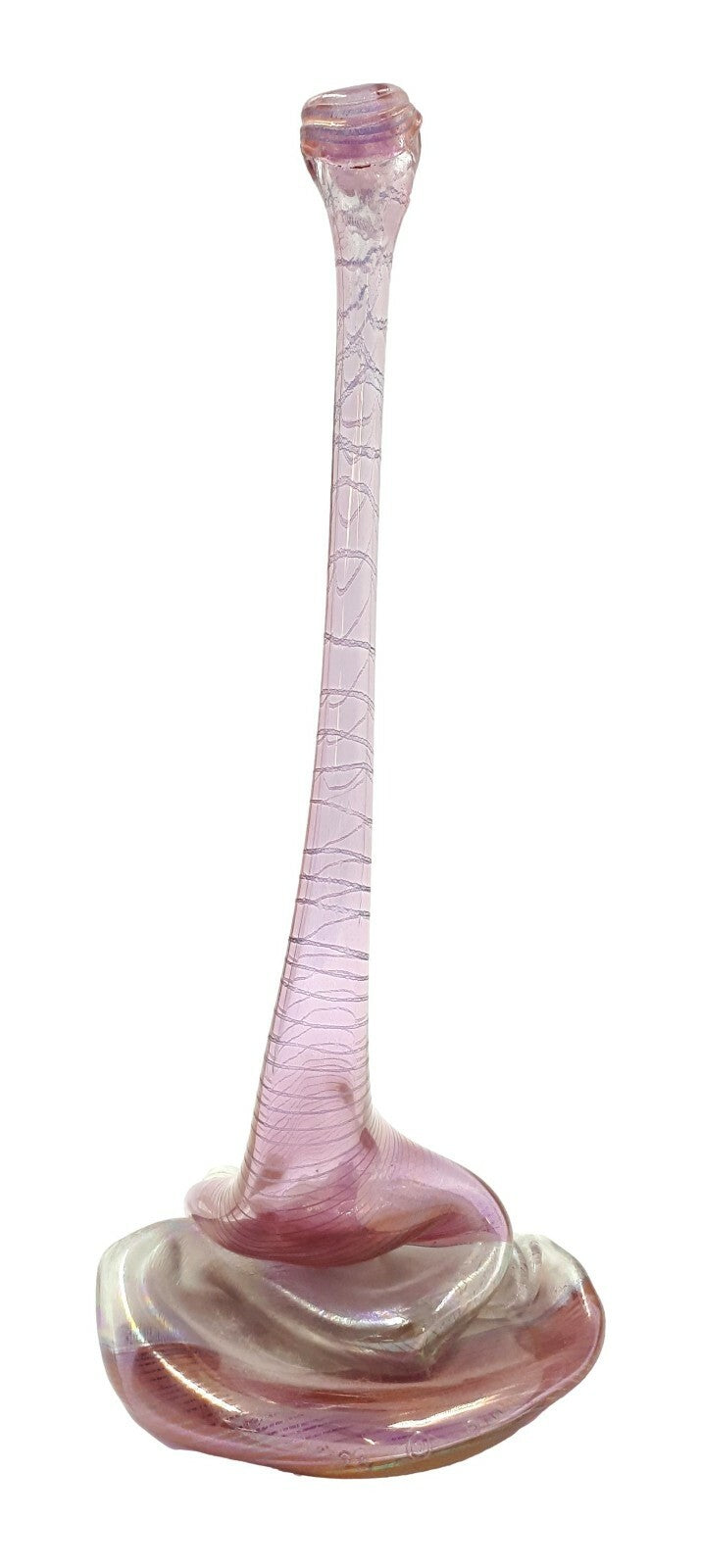 Cobra Vase - Design Heiner Düsterhaus für Vera Walther Studioglas - signiert 3