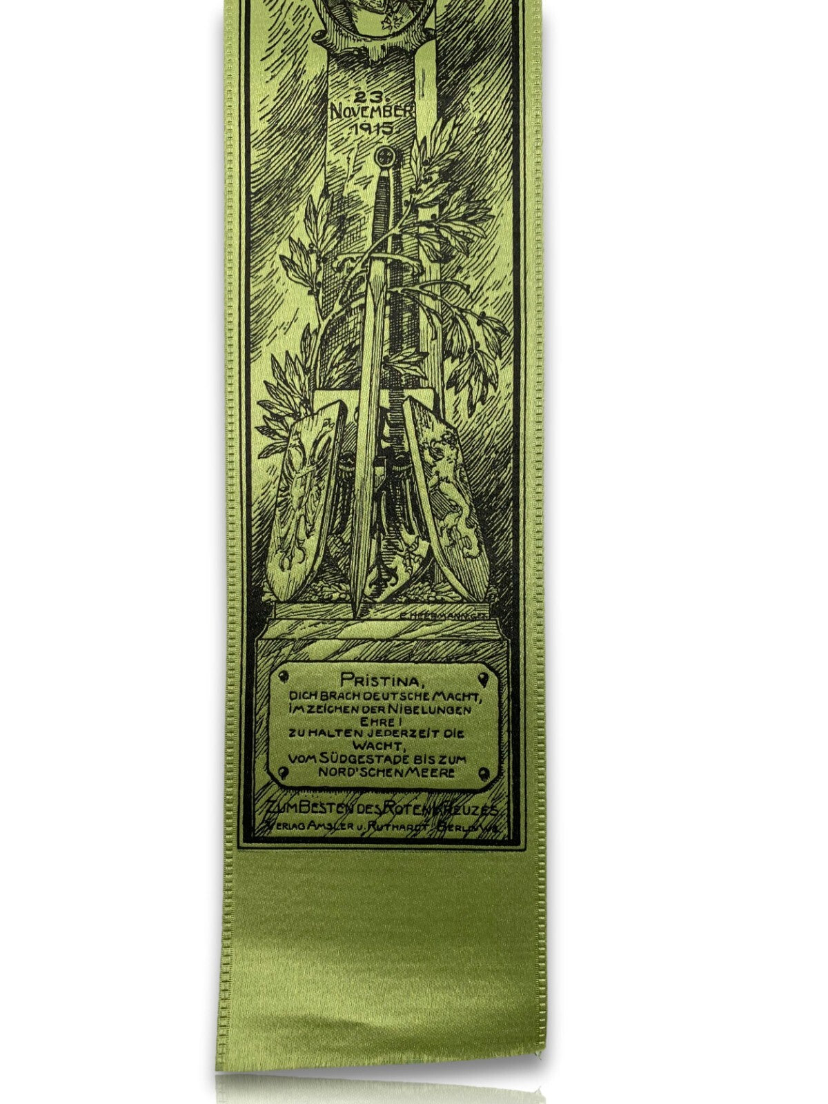 Vivat Band - WKI - Kampf um Pristina - 1915 - E. Heermann für das Roten Kreuzes1
